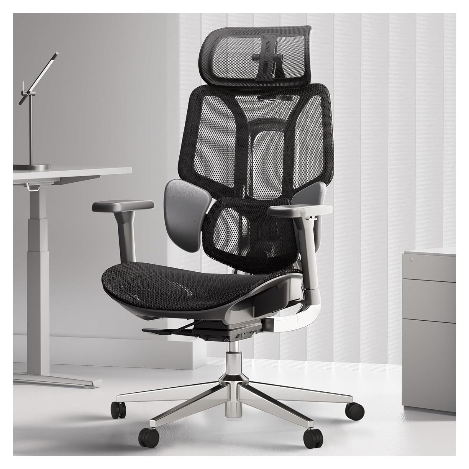 Silla de Oficina Ergonómica Hbada E3 Air - Soporte Lumbar Ajustable