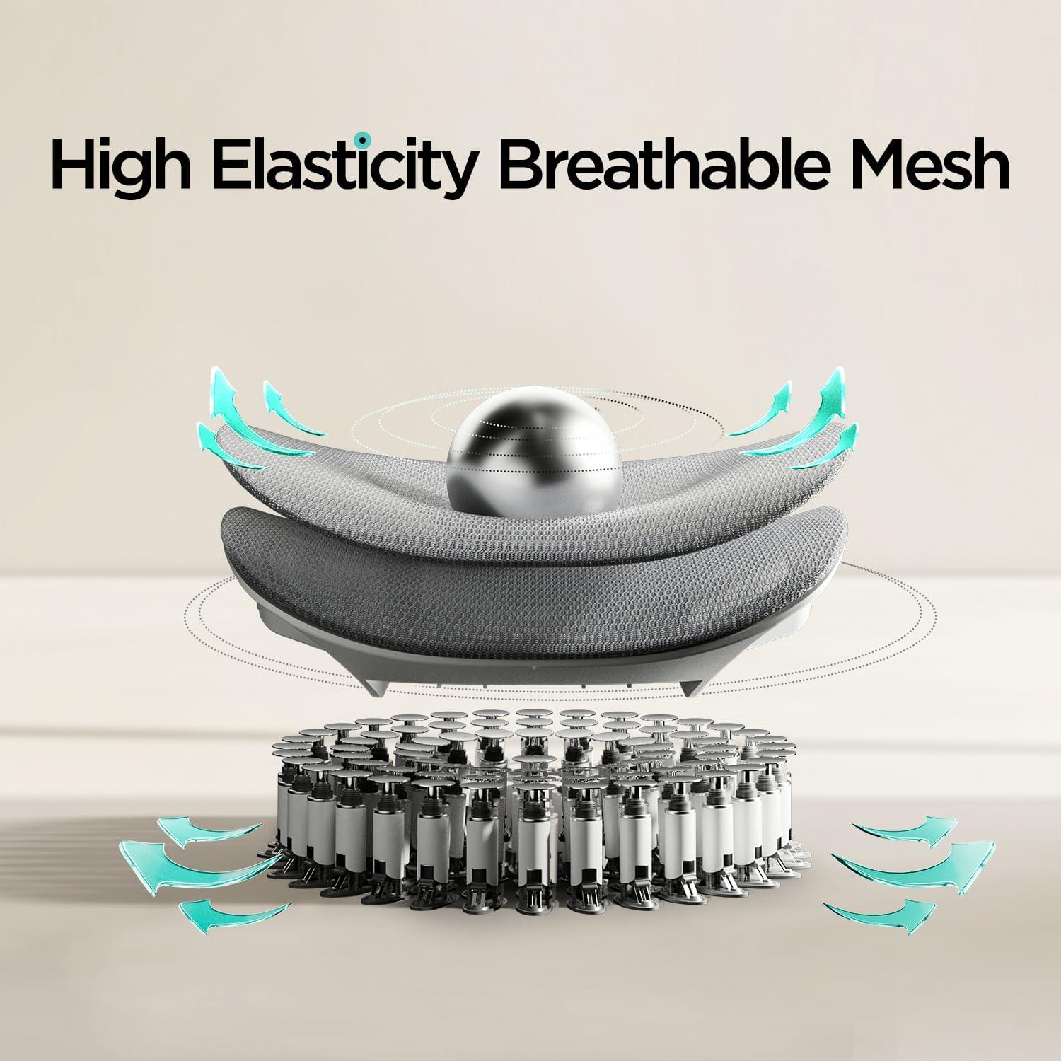 Silla de Oficina Ergonómica Hbada E3 Air - Soporte Lumbar Ajustable