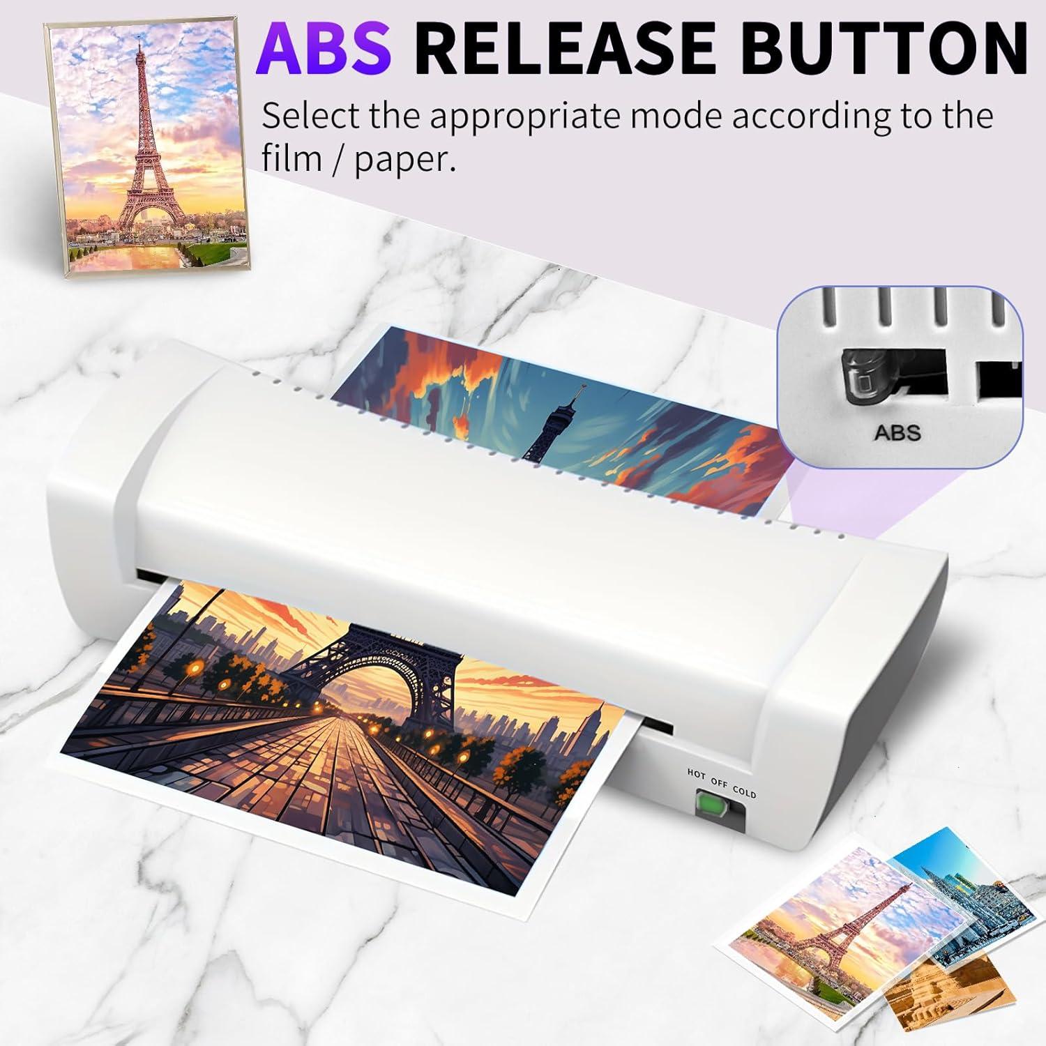 Máquina Laminadora Térmica A4 MakShein 6 en 1 22.86x29.21 cm