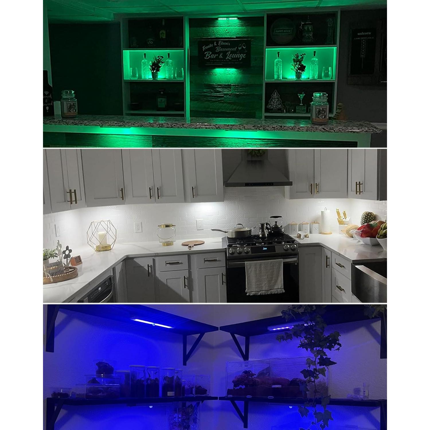 Luces Bajo Gabinete Inalámbricas SZOKLED 48 LED Recargables