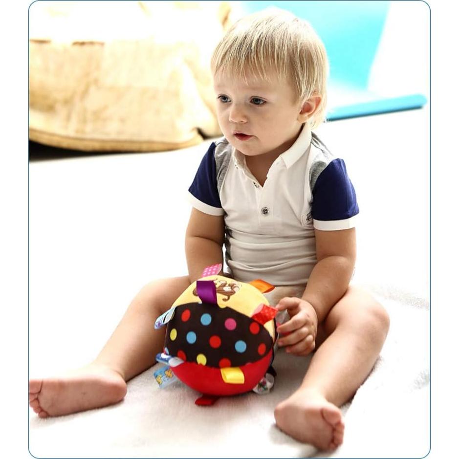 Sonajero Taggie StoHua para Bebés 15.24 cm Marrón