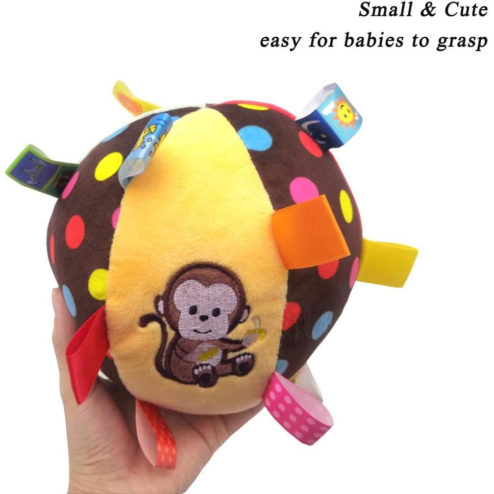 Sonajero Taggie StoHua para Bebés 15.24 cm Marrón