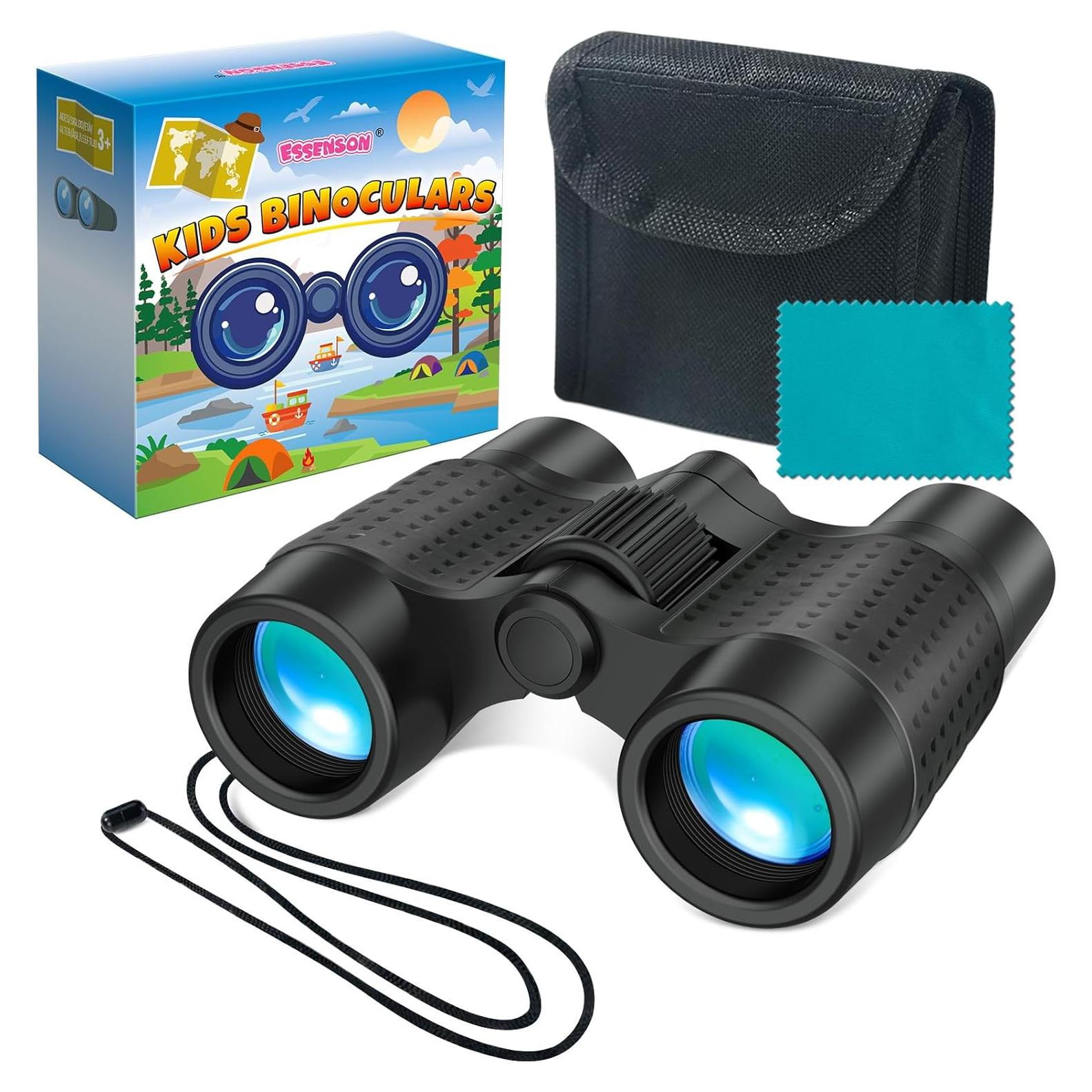 Binoculares para Niños ESSENSON 4x30 con Bolsa y Correa