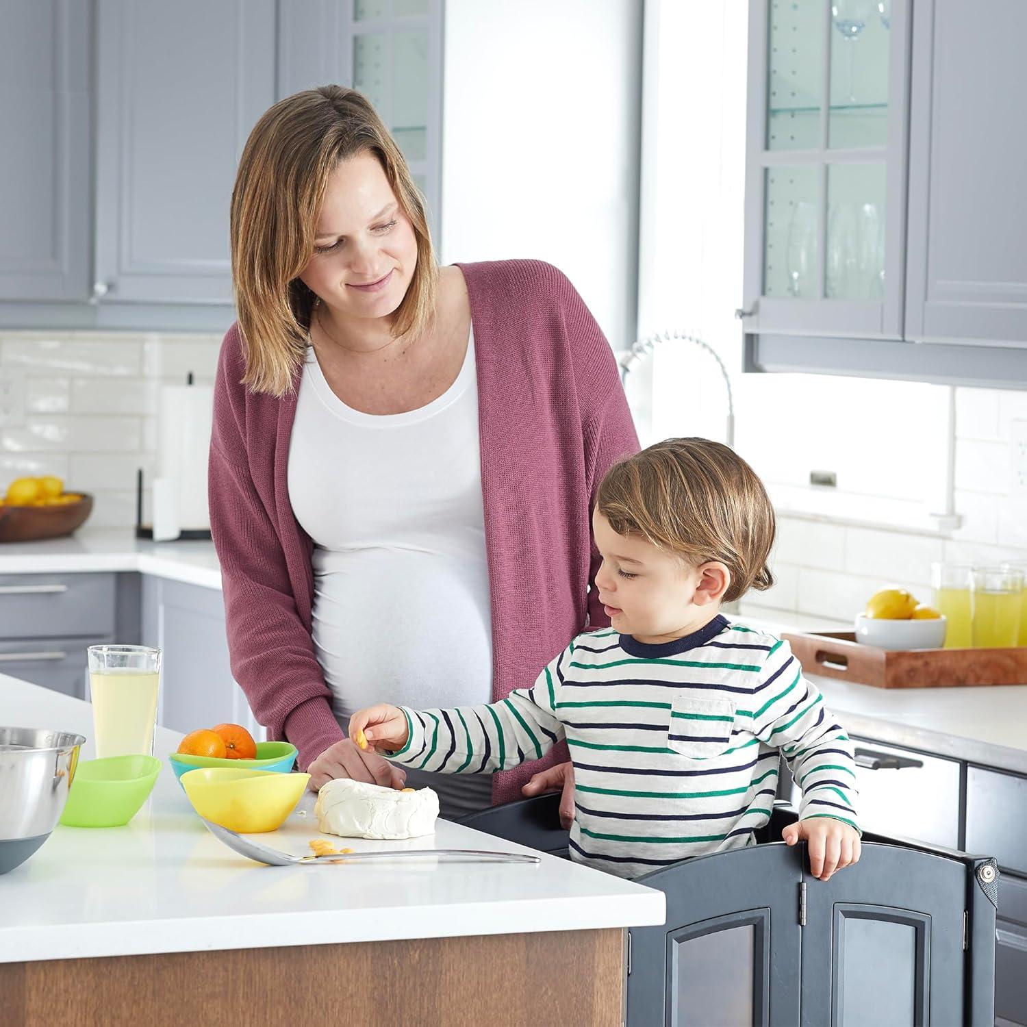 Torre Plegable para Niños Martha Stewart - Ajustable y Segura