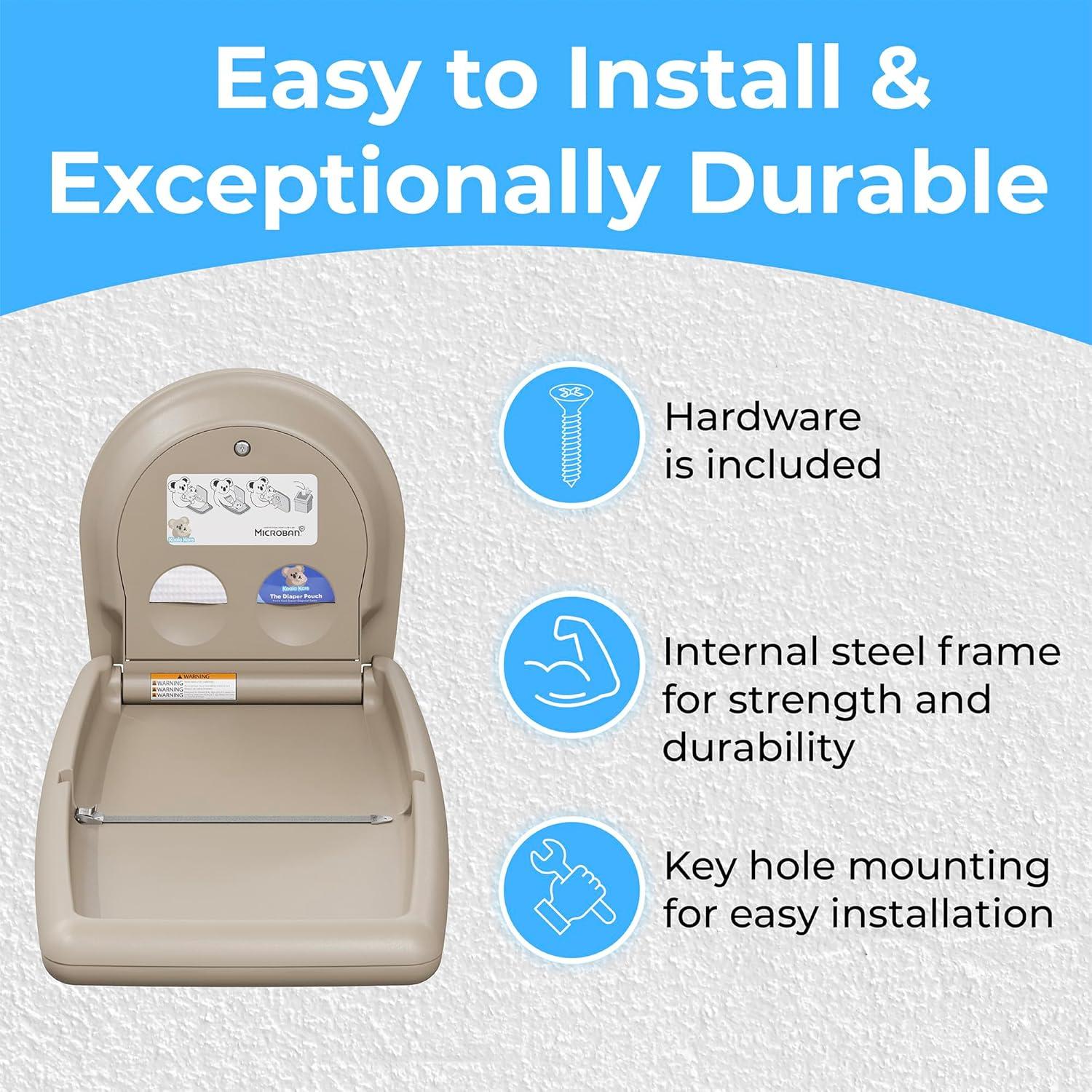 Estación de Cambio de Bebés Koala Kare KB301-00 Beige