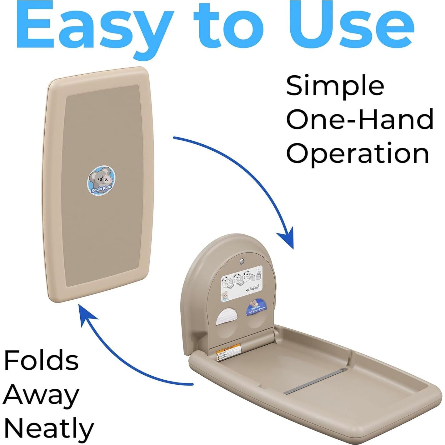 Estación de Cambio de Bebés Koala Kare KB301-00 Beige