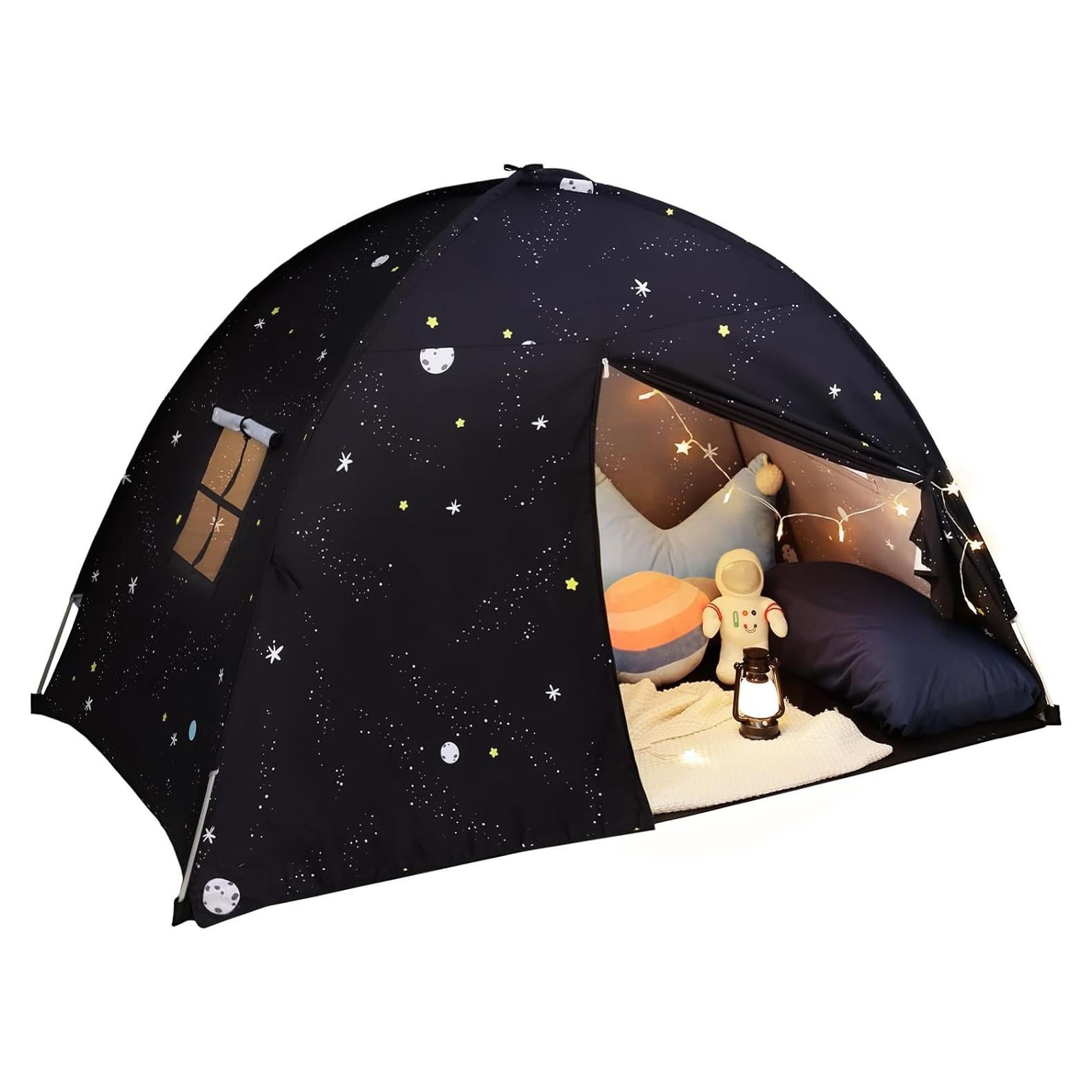Tienda Teepee para Niños Sumbababy Galaxia Negra 99x162cm