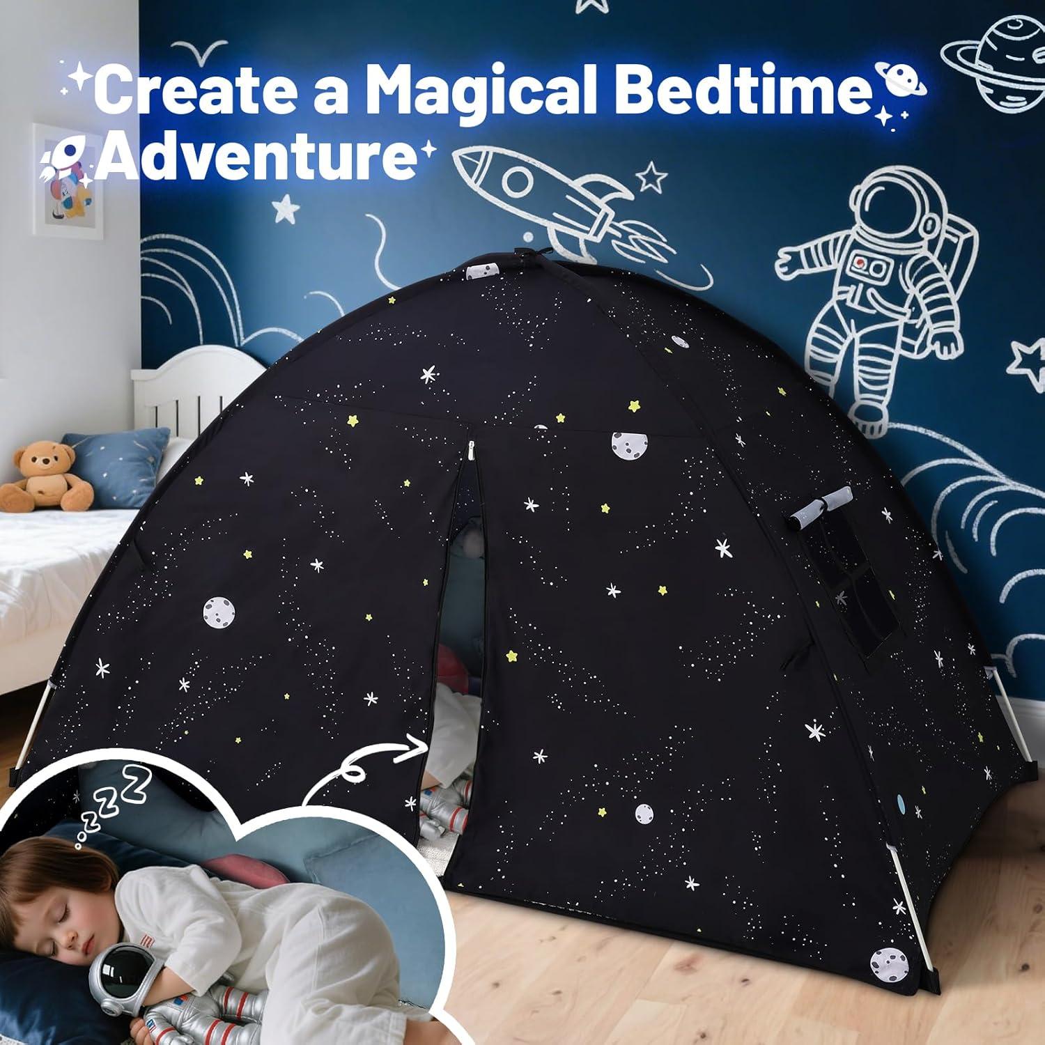 Tienda Teepee para Niños Sumbababy Galaxia Negra 99x162cm