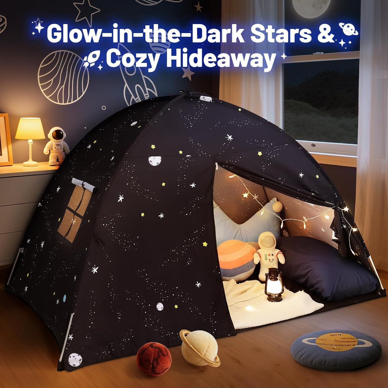 Tienda Teepee para Niños Sumbababy Galaxia Negra 99x162cm