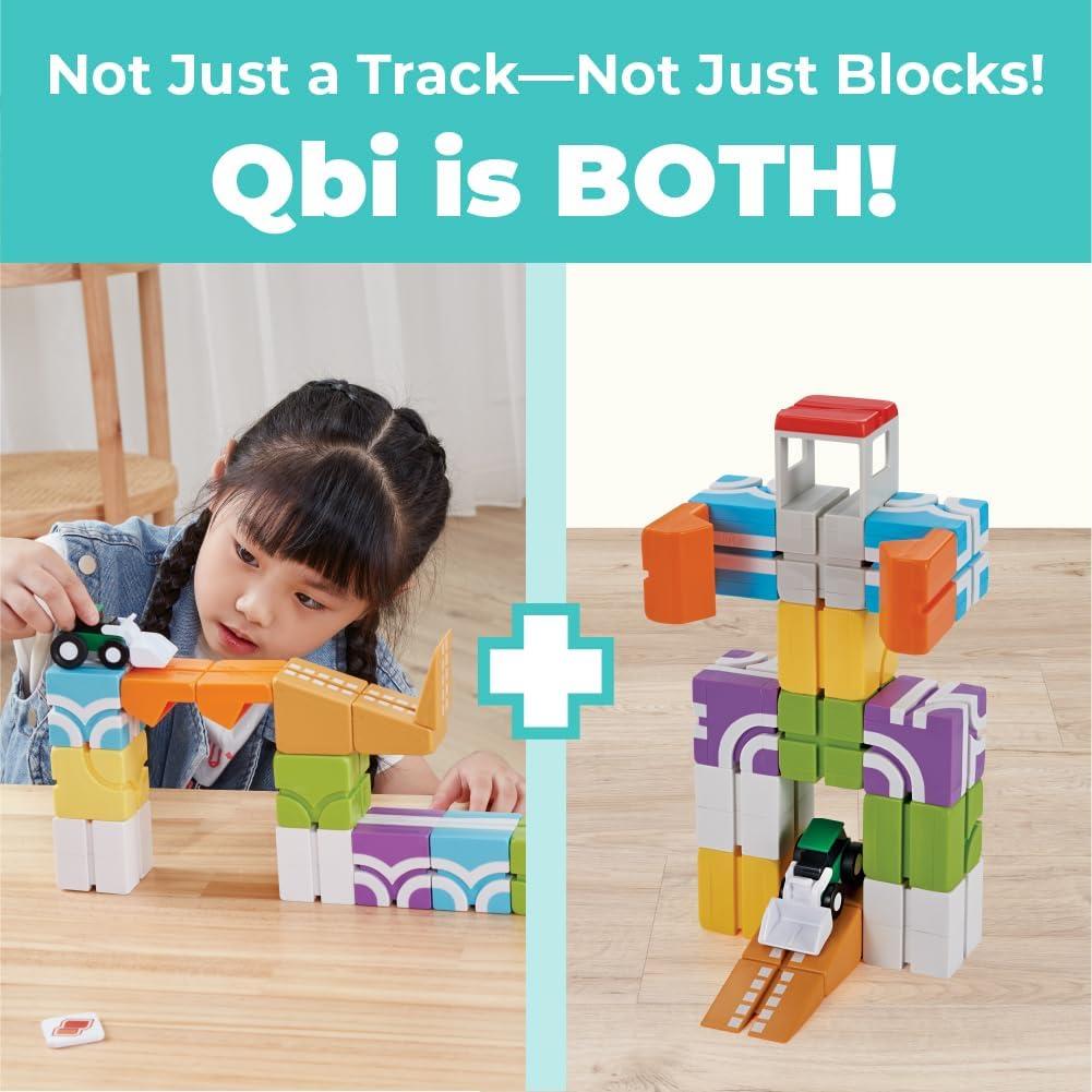 Bloques Magnéticos QBI 21 Piezas para Niños 3+ Años