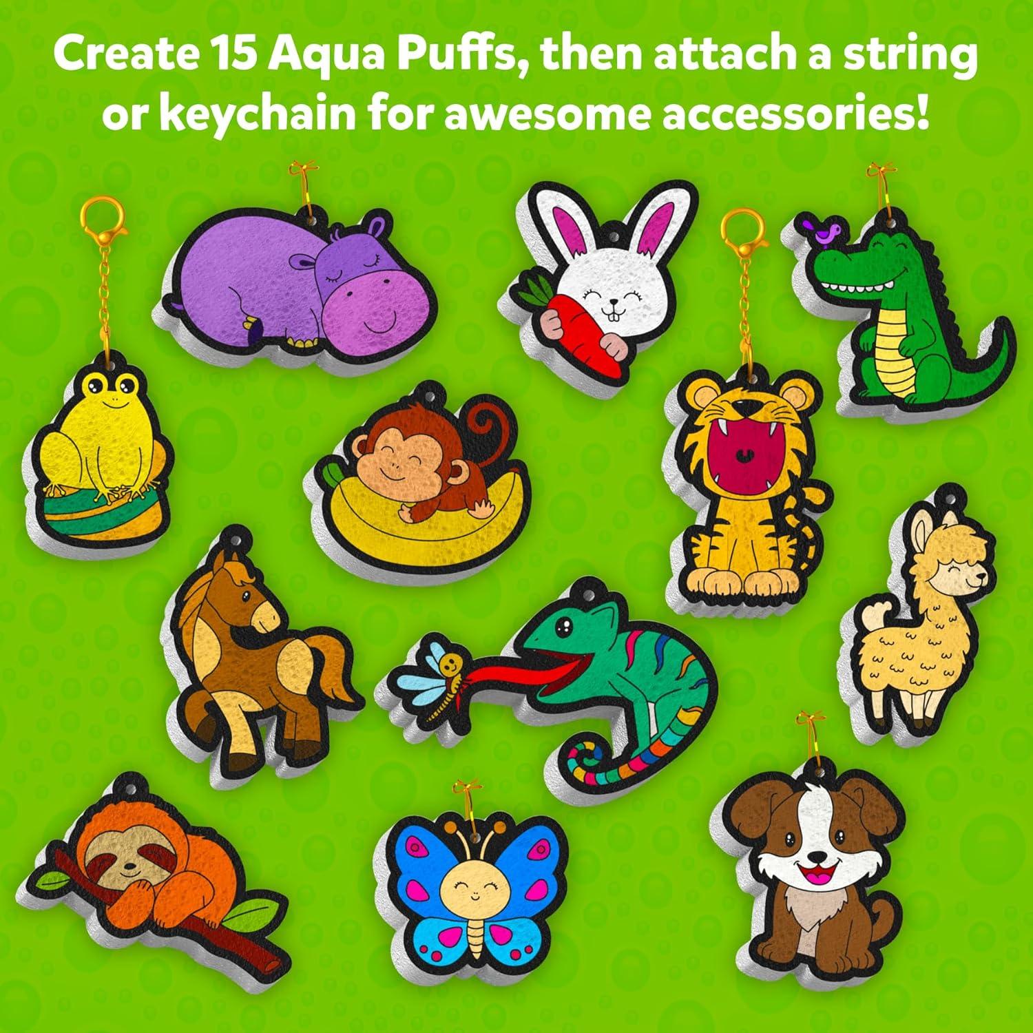 Skillmatics Aqua Puffs - Kit de Arte 3D para Niños 4-10 Años