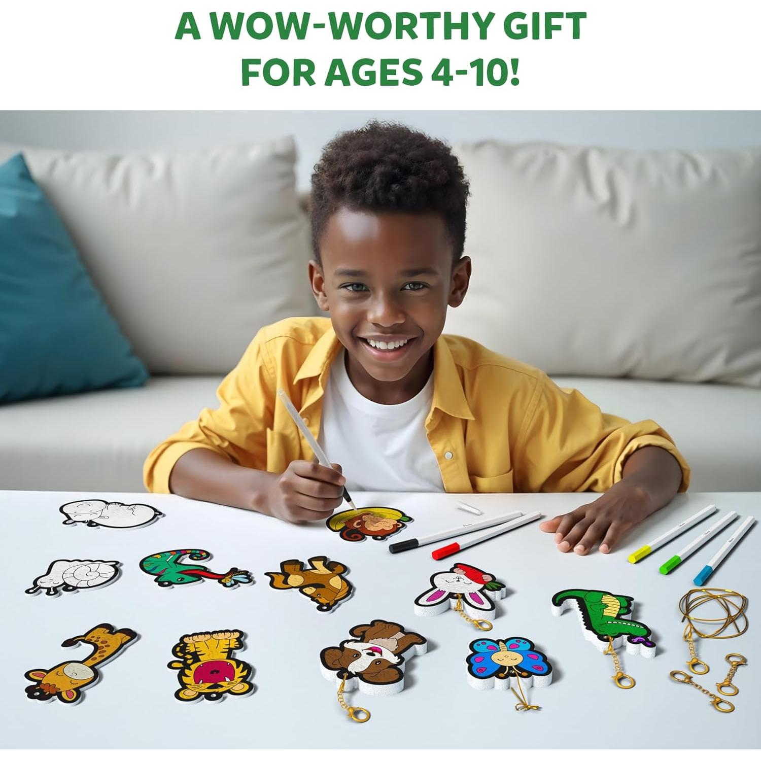 Skillmatics Aqua Puffs - Kit de Arte 3D para Niños 4-10 Años