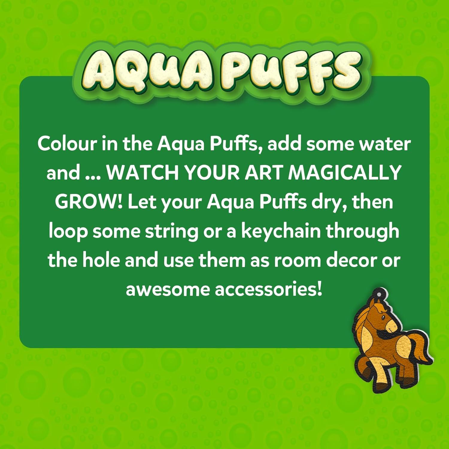 Skillmatics Aqua Puffs - Kit de Arte 3D para Niños 4-10 Años