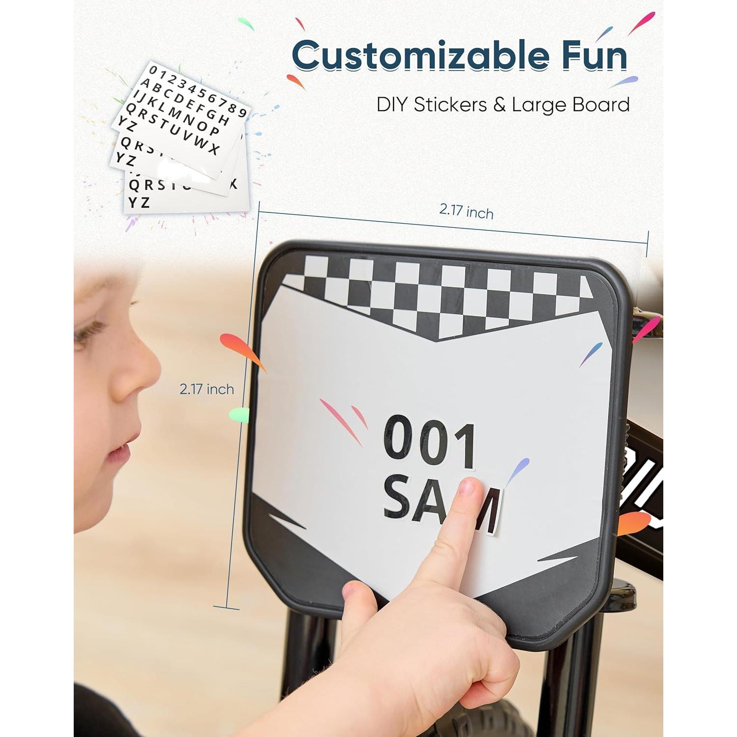 Bicicleta de Equilibrio RIDYEE para Niños 2-5 Años Ajustable