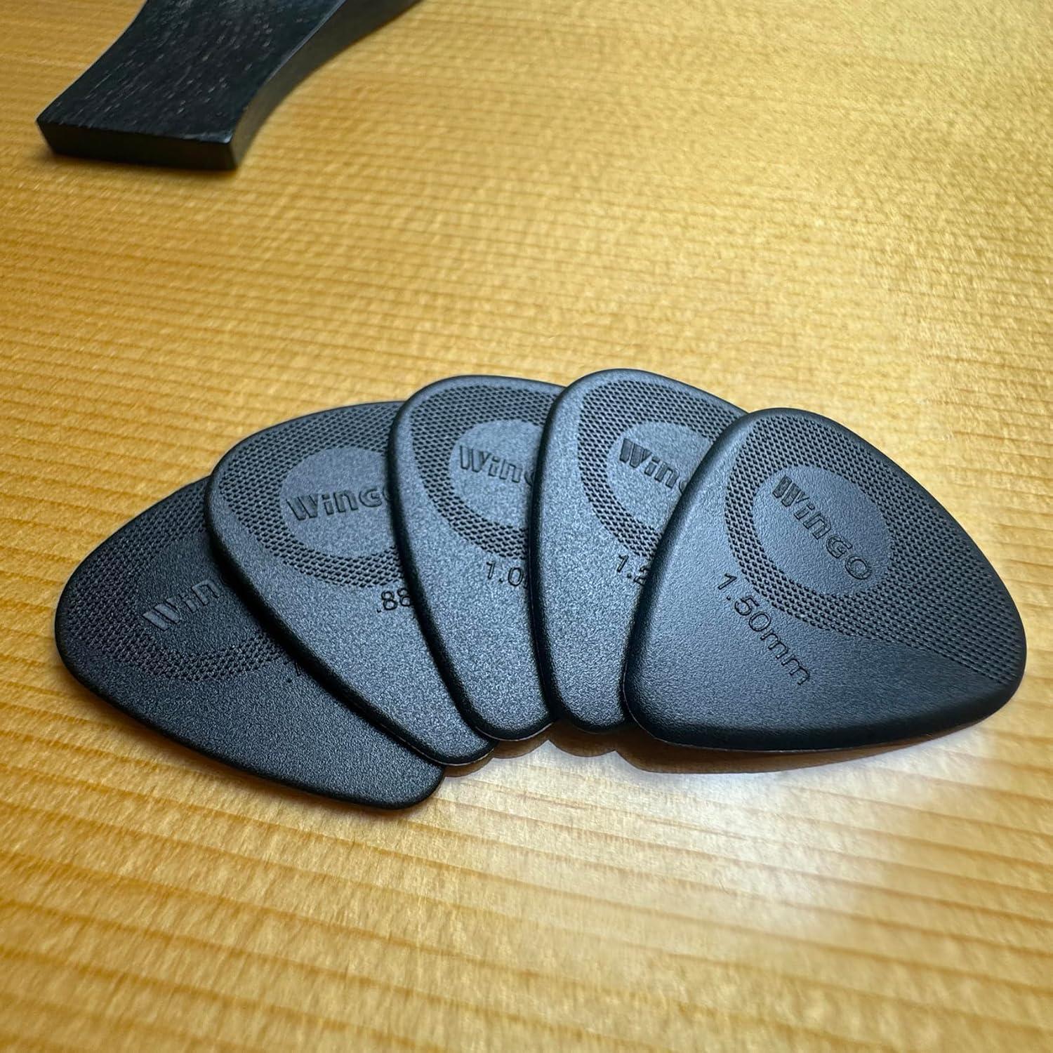 Puas de guitarra WINGO antideslizantes 5 pack 0.73-1.5mm