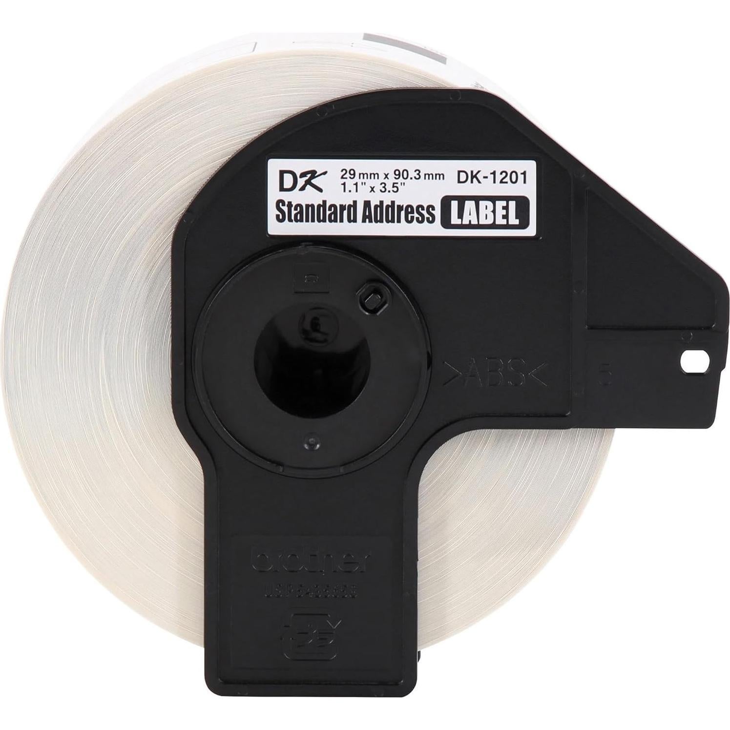 Etiquetas de Dirección Brother DK-1201, 400 Unidades, 29x90mm