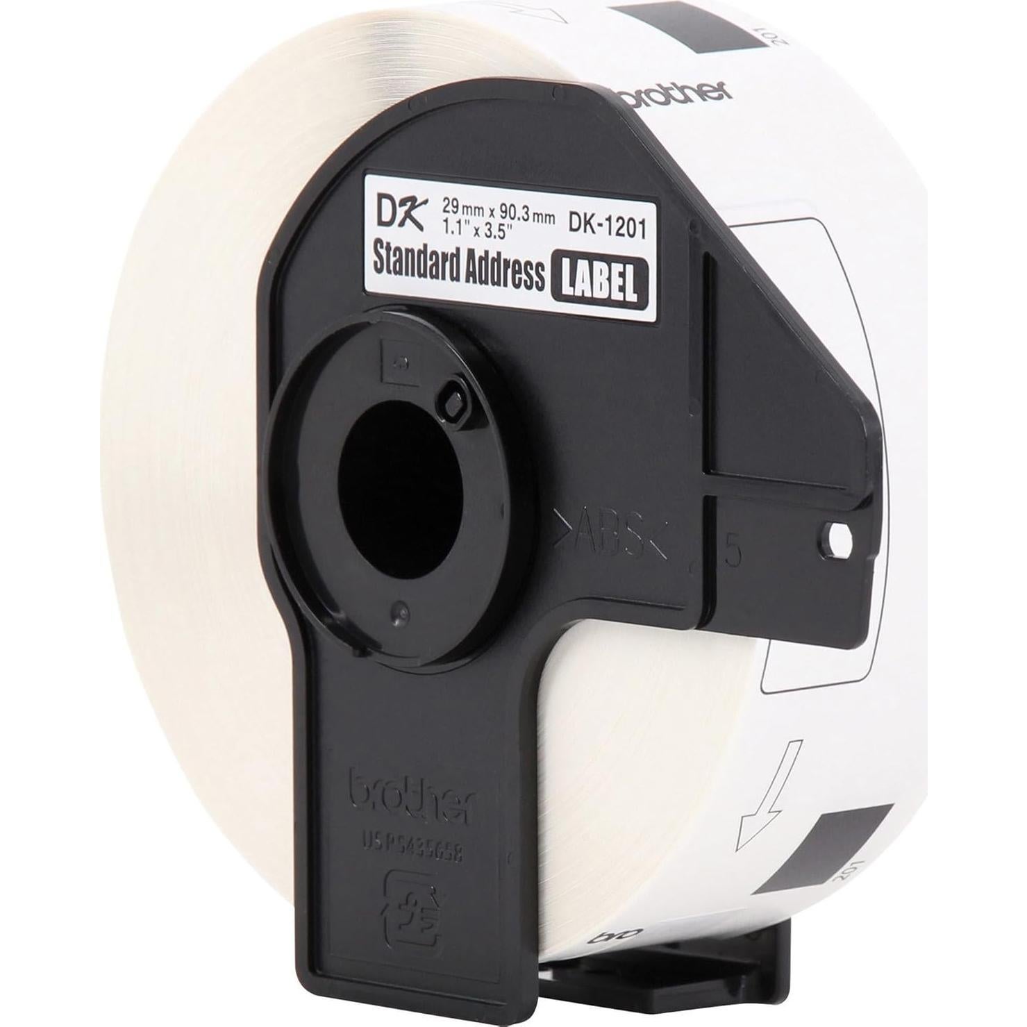 Etiquetas de Dirección Brother DK-1201, 400 Unidades, 29x90mm