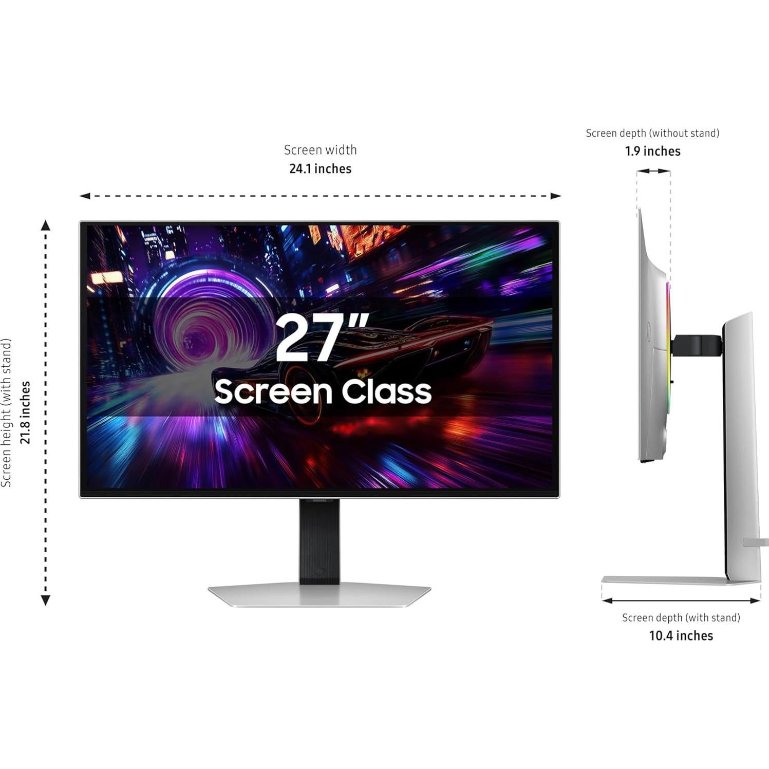 Monitor de Juegos Samsung QD-OLED G8 27" 4K 240Hz 0.03ms