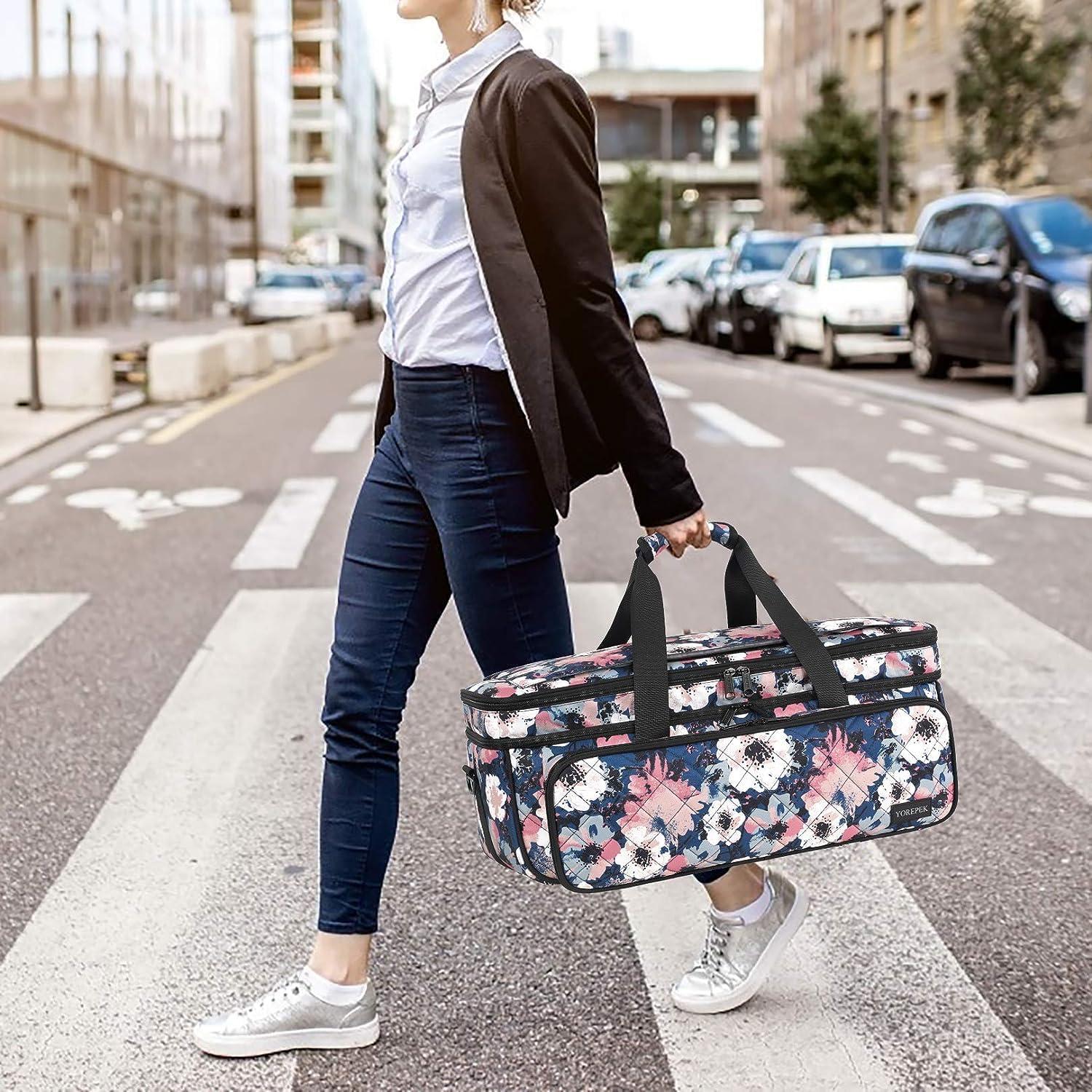 Funda YOREPEK para Cricut Maker 4 y Explore 3 - Floral