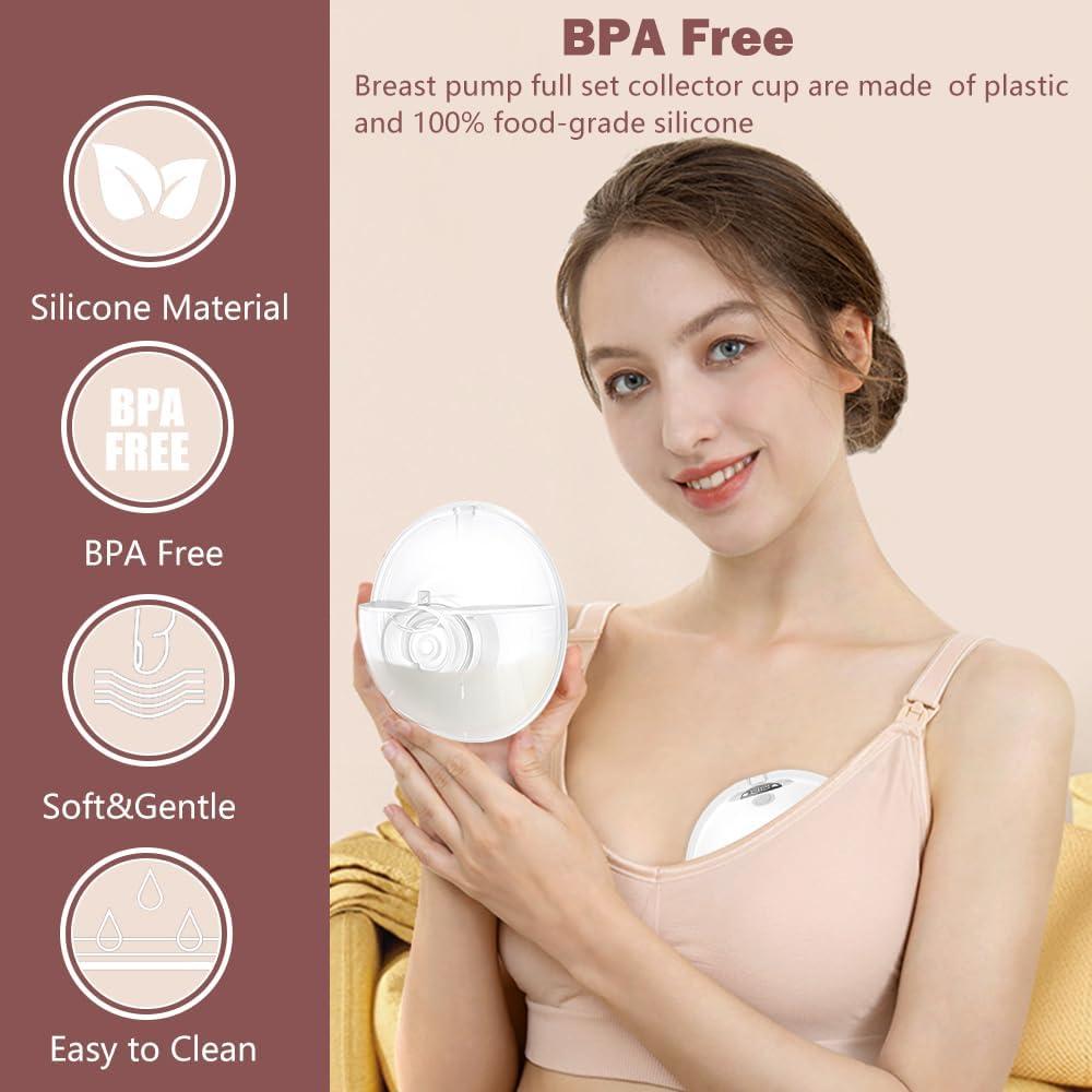 Taza Colectora de Leche IVARONAL para Extractor Momcozy M5