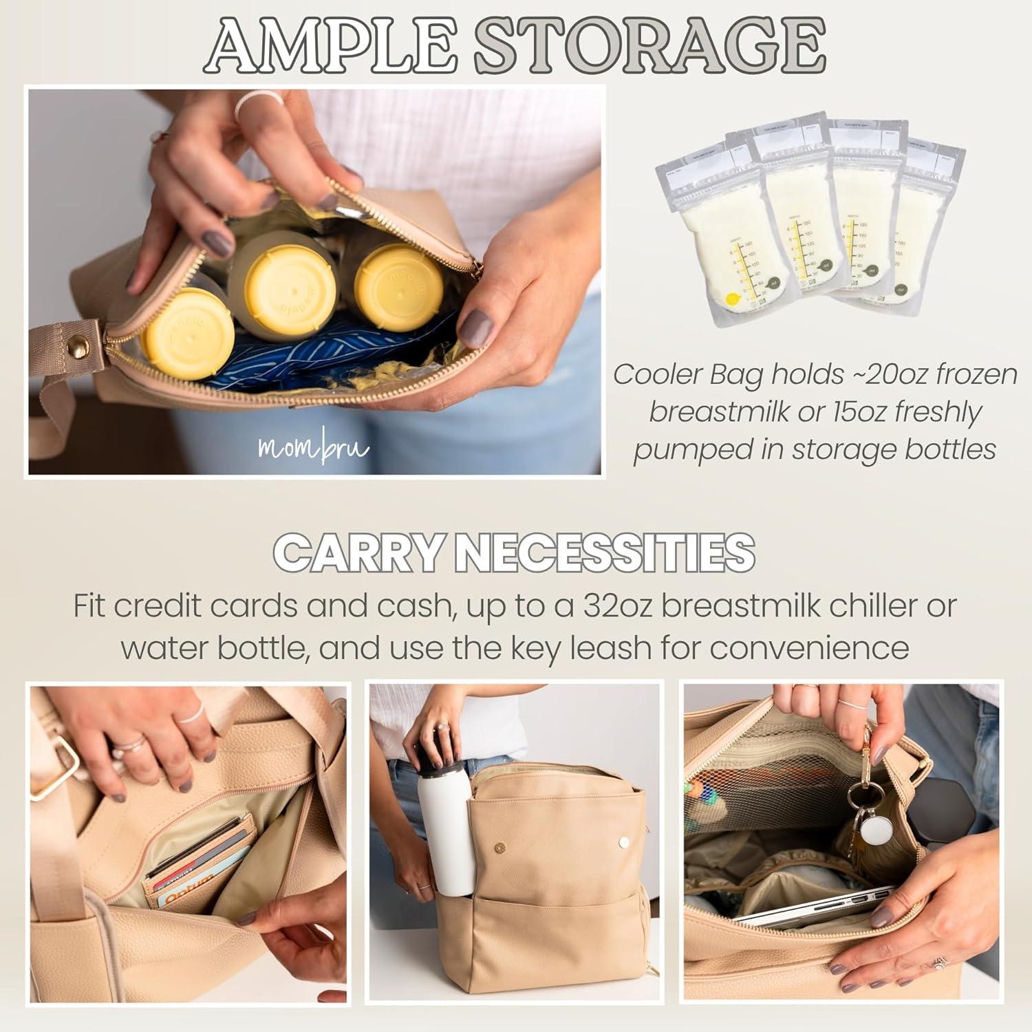 Bolsa de extractor de leche portátil con enfriador - Regular