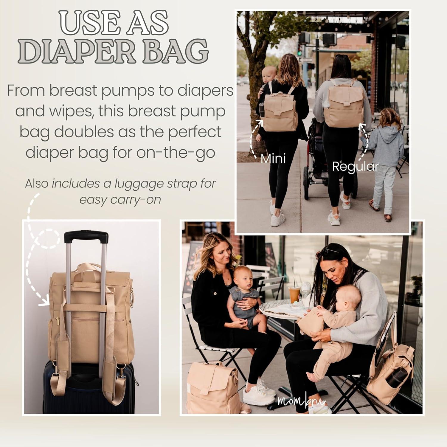 Bolsa de extractor de leche portátil con enfriador - Regular