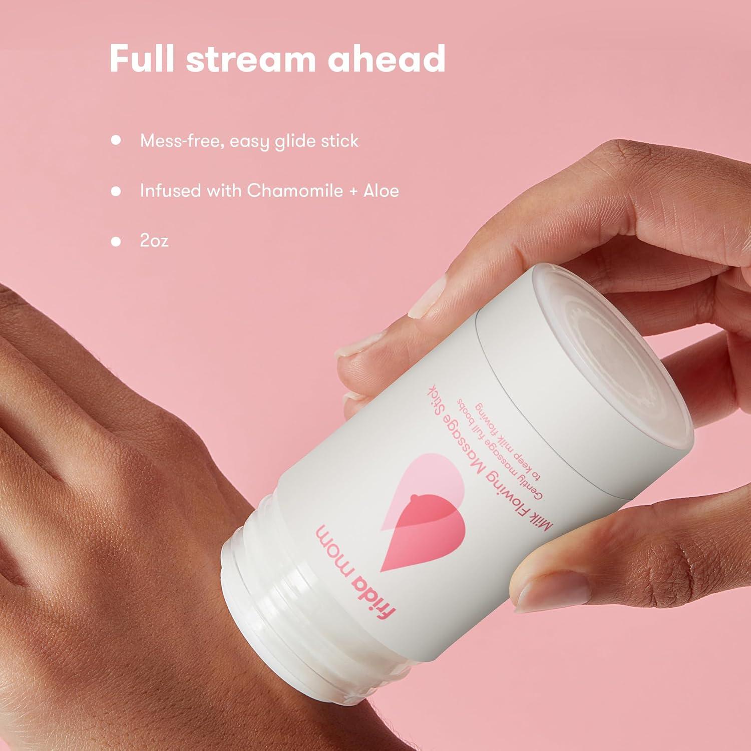 Barra de Masaje para Flujo de Leche Frida Mom - Aloe y Manzanilla