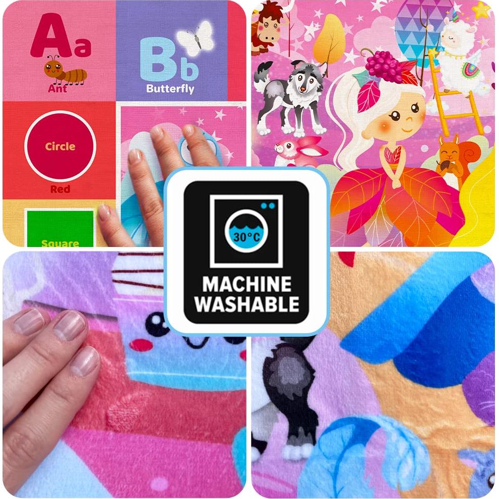 Manta de Juego QUOKKA ABC para Bebés 1.04x1.50m Antideslizante