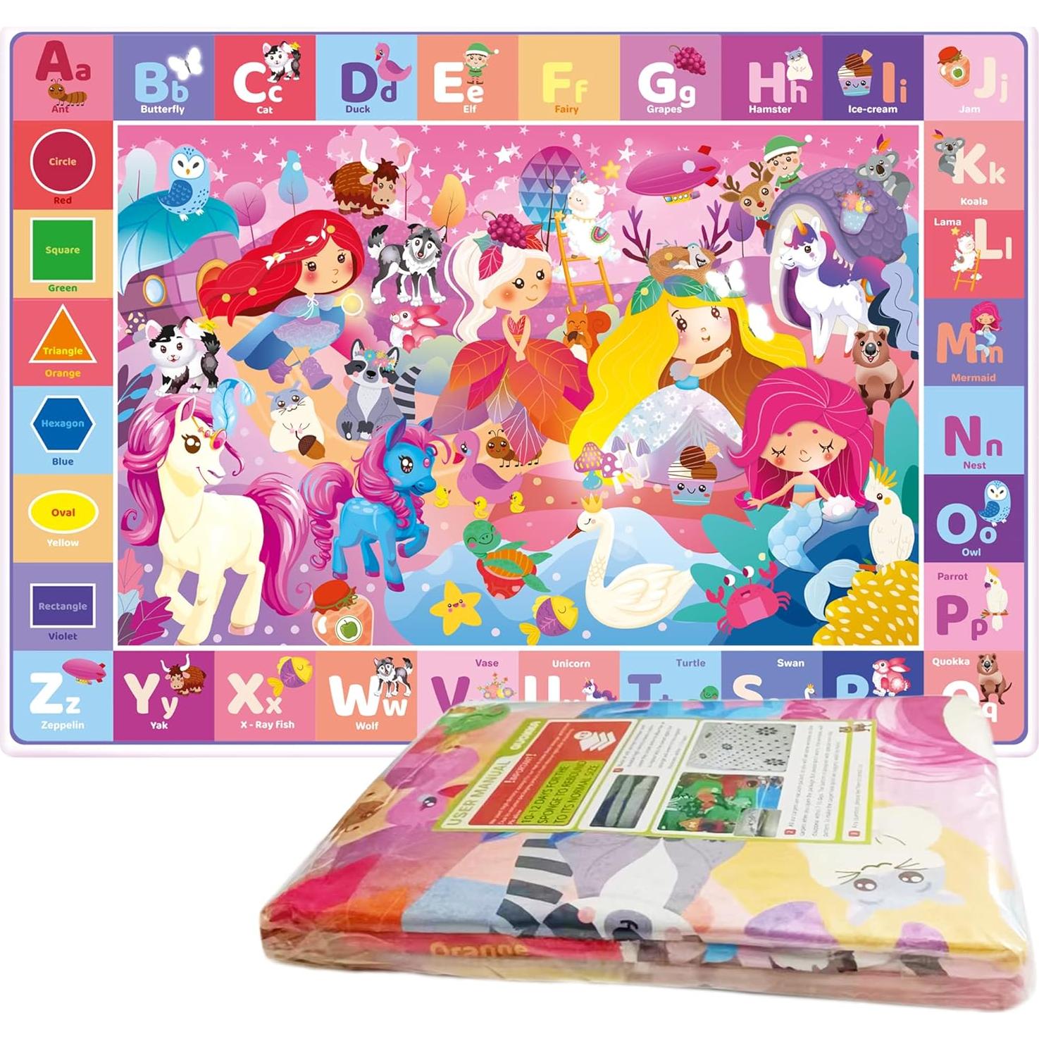 Manta de Juego QUOKKA ABC para Bebés 1.04x1.50m Antideslizante