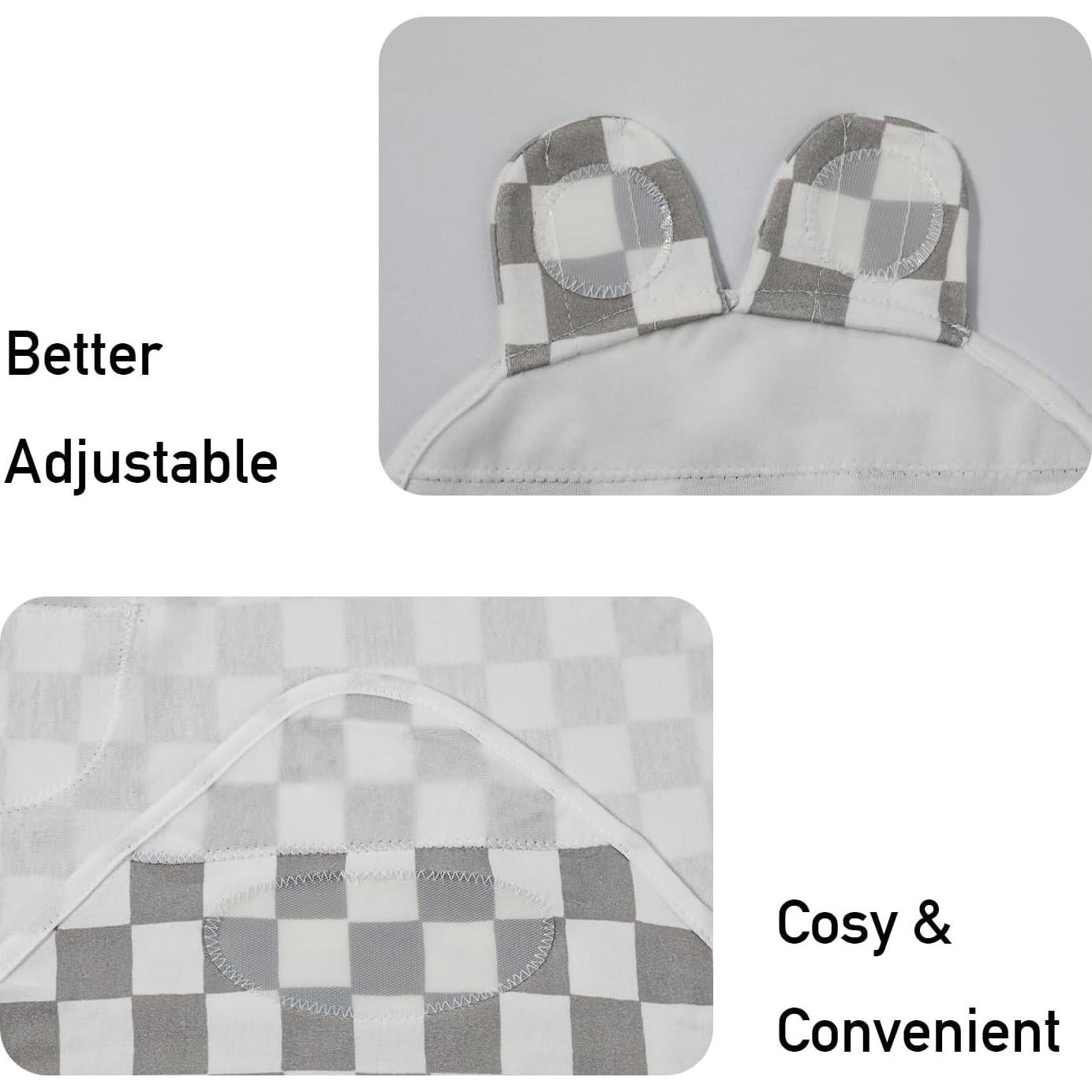 Sacos de Envolver para Bebés LYRICHOM - Algodón Orgánico, 3 Unidades