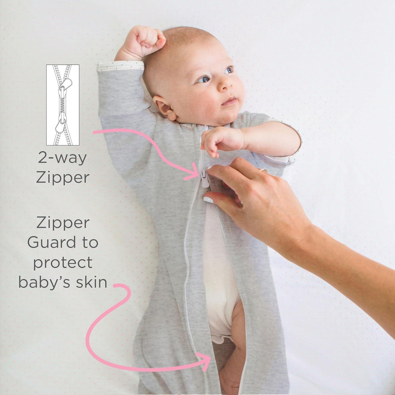 Saco de Envoltura Transicional SwaddleDesigns Pequeño 0-3 meses