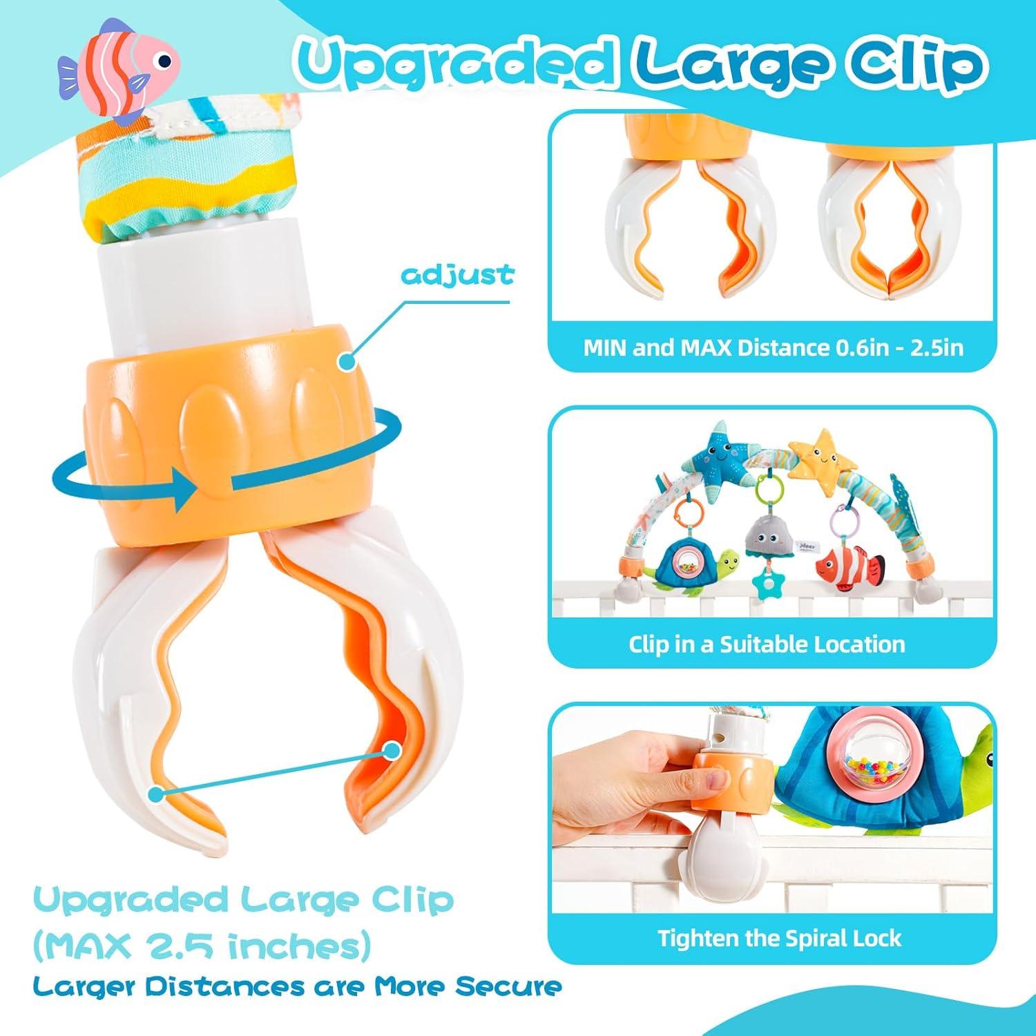 Móvil Musical para Cuna Jollybaby Estrella de Mar 0-12 Meses