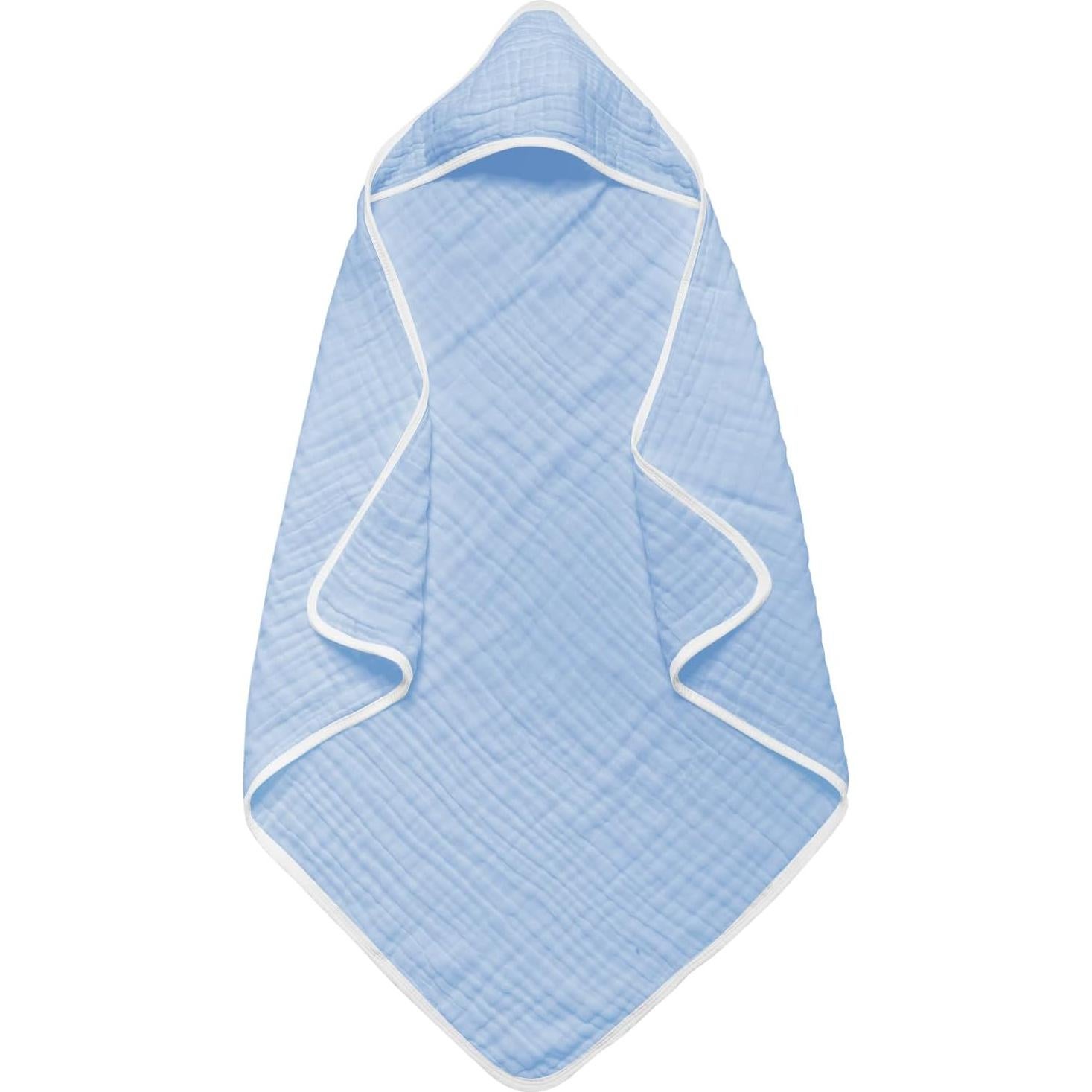 Toalla con Capucha Arnzion para Bebés 81x81 cm Azul Suave