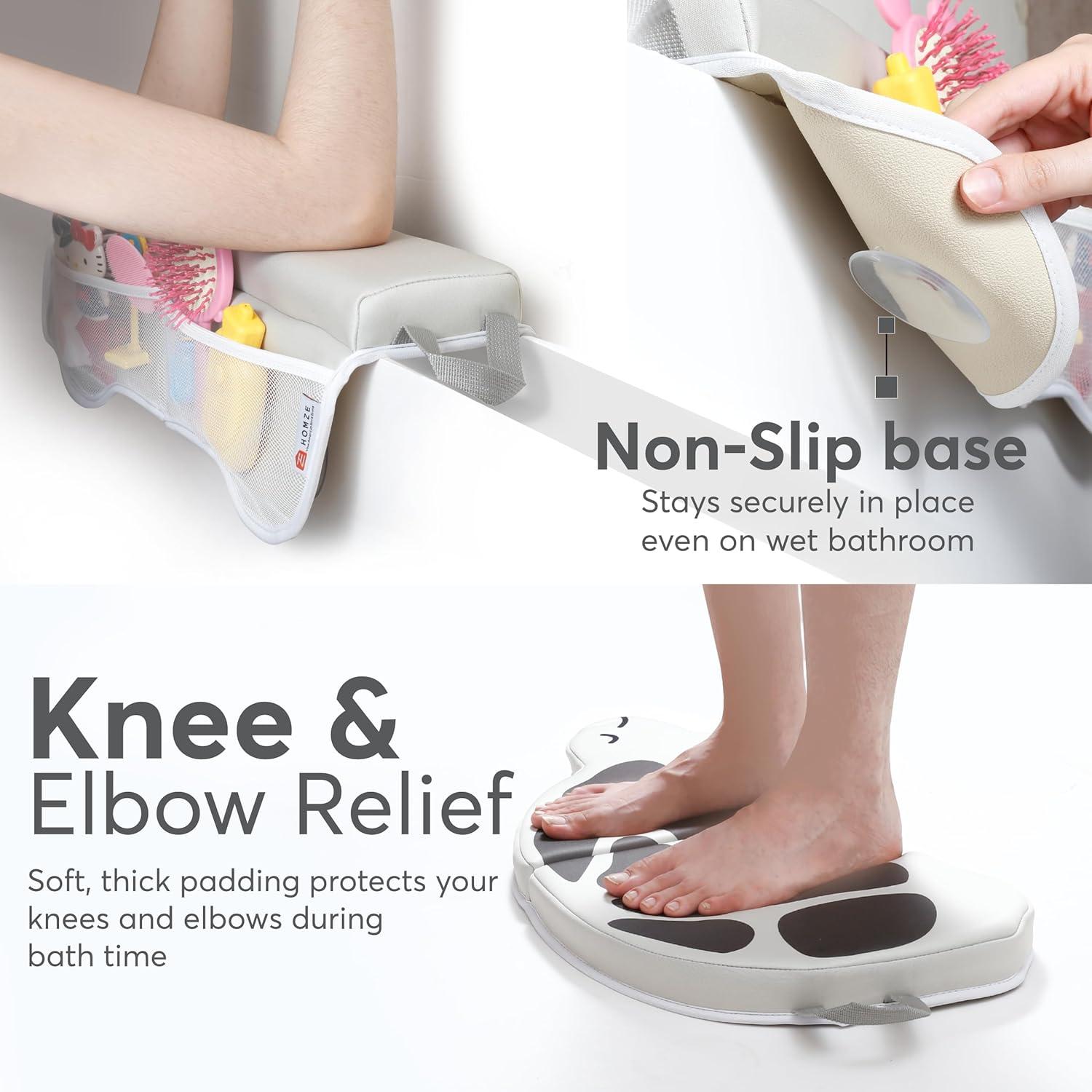 Almohadilla para Rodillas y Codos HOMZE - 56 cm Plegable Gris