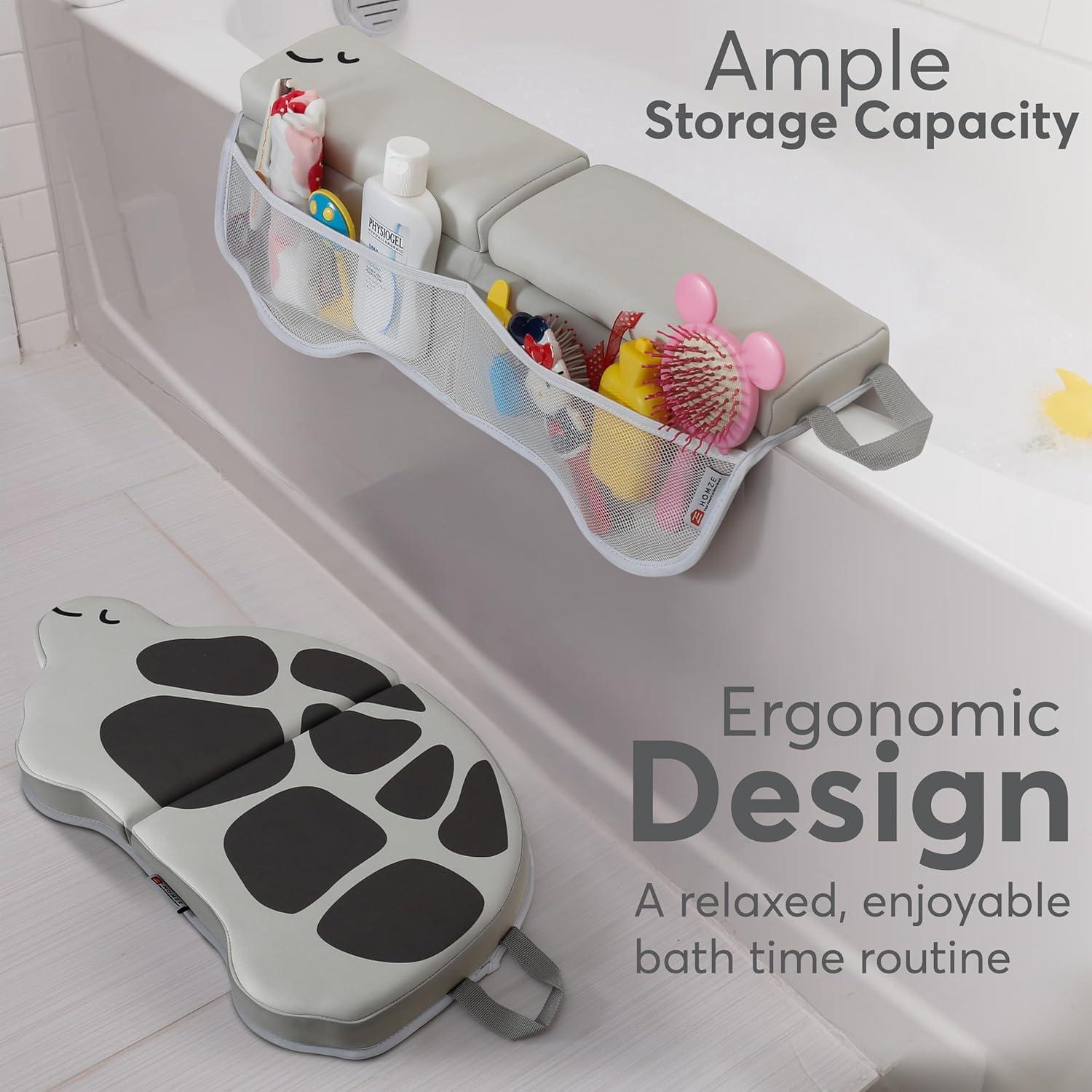 Almohadilla para Rodillas y Codos HOMZE - 56 cm Plegable Gris