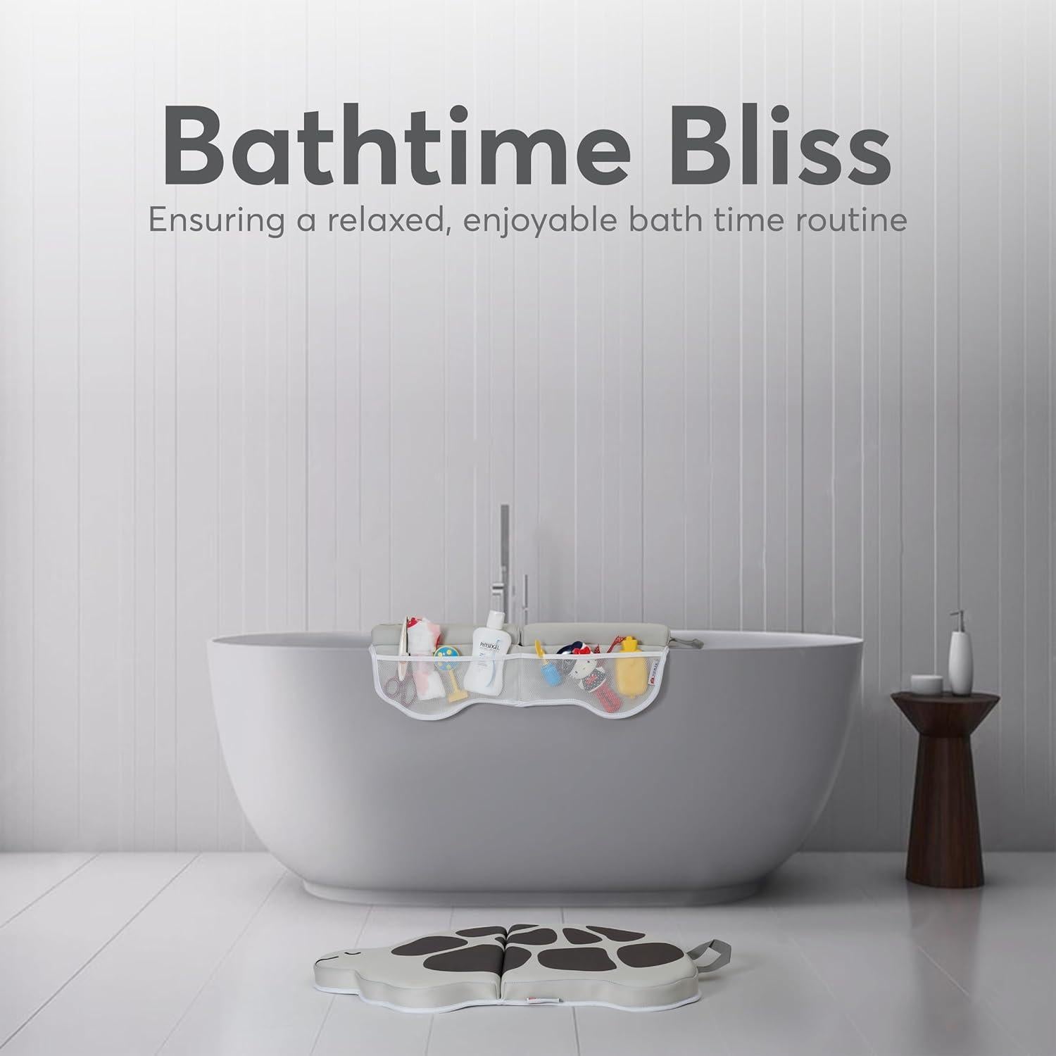 Almohadilla para Rodillas y Codos HOMZE - 56 cm Plegable Gris