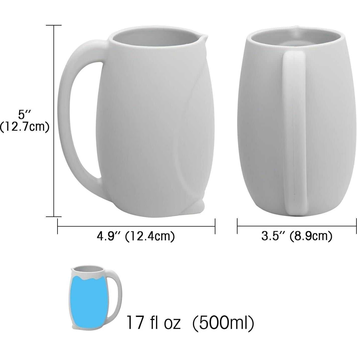 Taza de Enjuague para Bebés UMUACCAN Pingüino 500ml Silicona