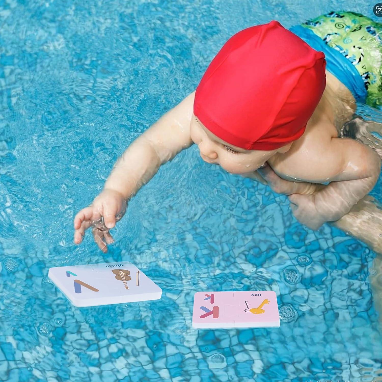 Juguetes de Baño de Espuma OWMYOWL - Set de 26 Letras Educativas