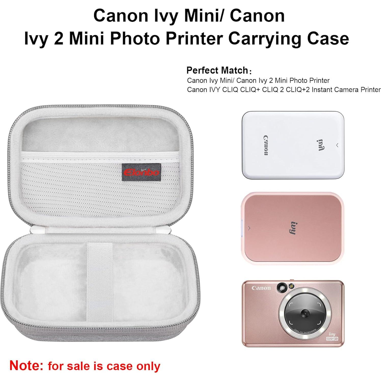 Funda de transporte Elonbo para Canon Ivy Mini - Gris