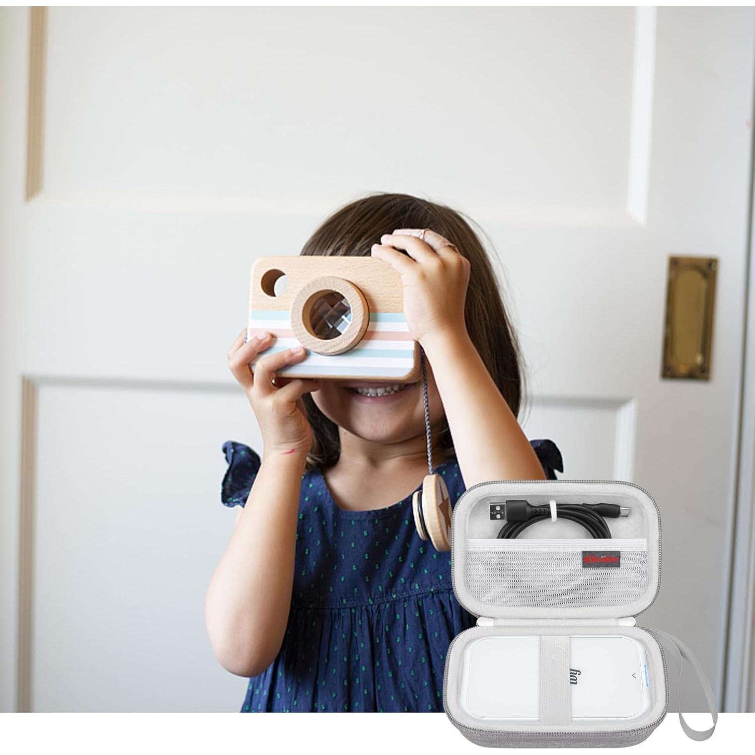 Funda de transporte Elonbo para Canon Ivy Mini - Gris