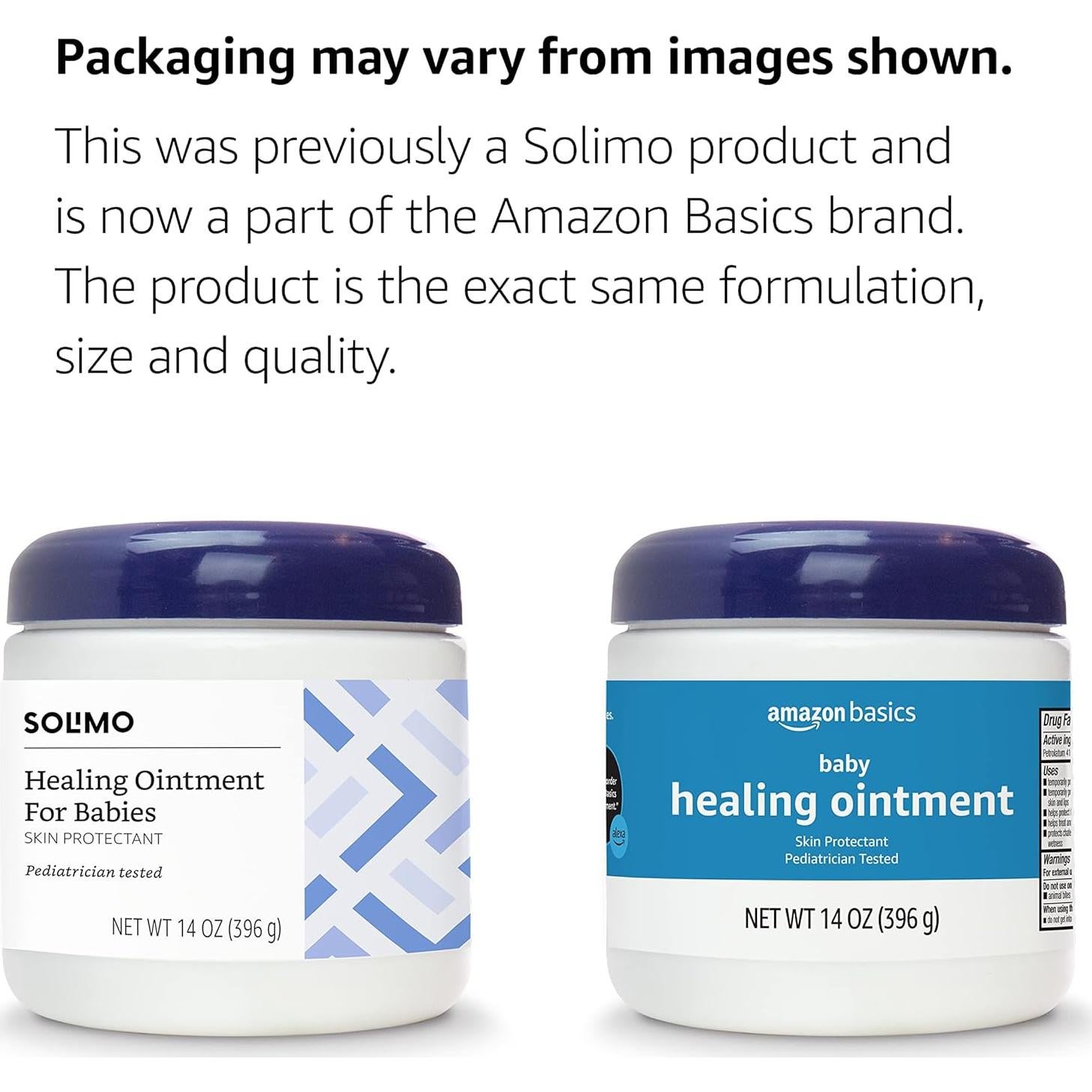 Ungüento Sanador Amazon Basics para Bebés 396g - Piel Irritada