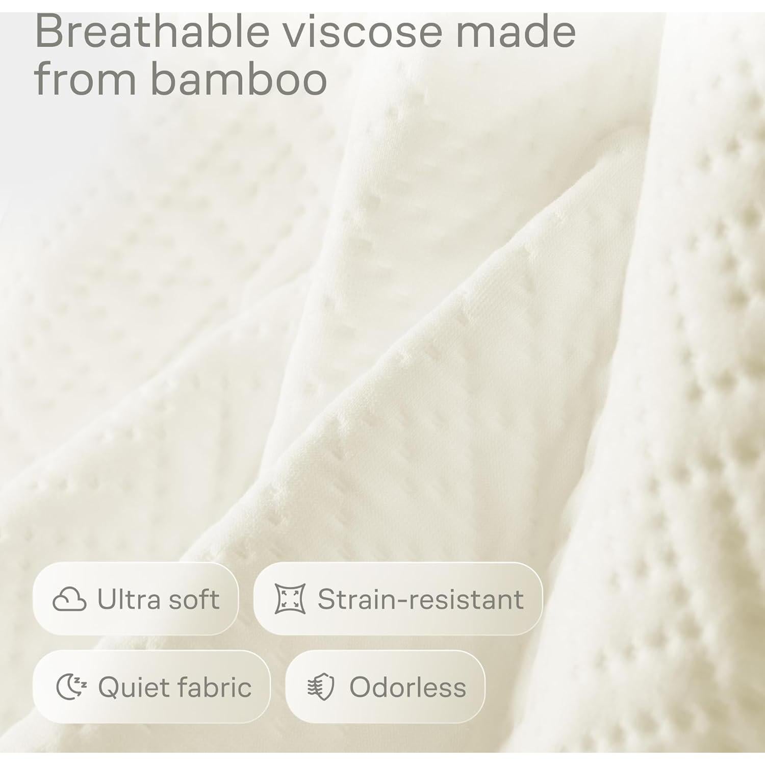 Protector de Colchón de Cuna Niagara Beige 100% Impermeable