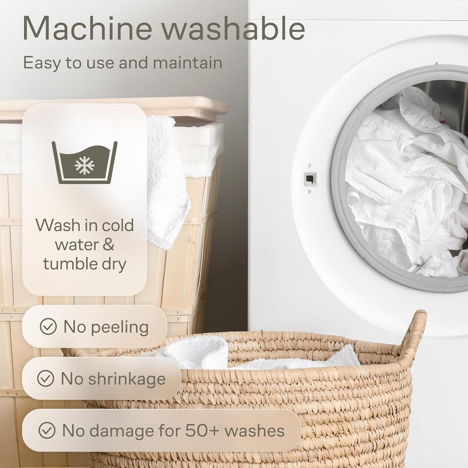 Protector de Colchón de Cuna Niagara Beige 100% Impermeable