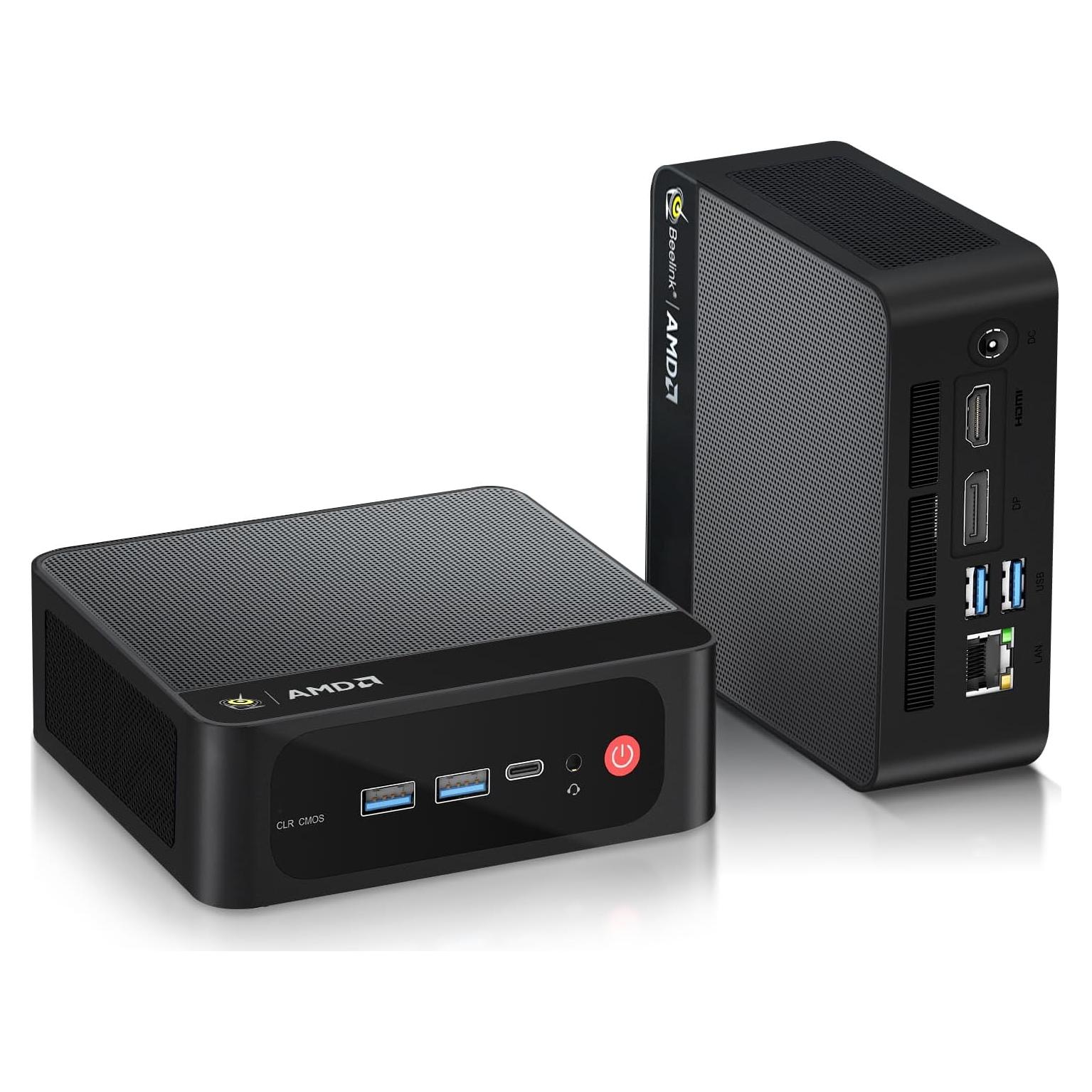 Mini PC Beelink SER5 Ryzen 5 5500U 32GB RAM 500GB SSD 4K