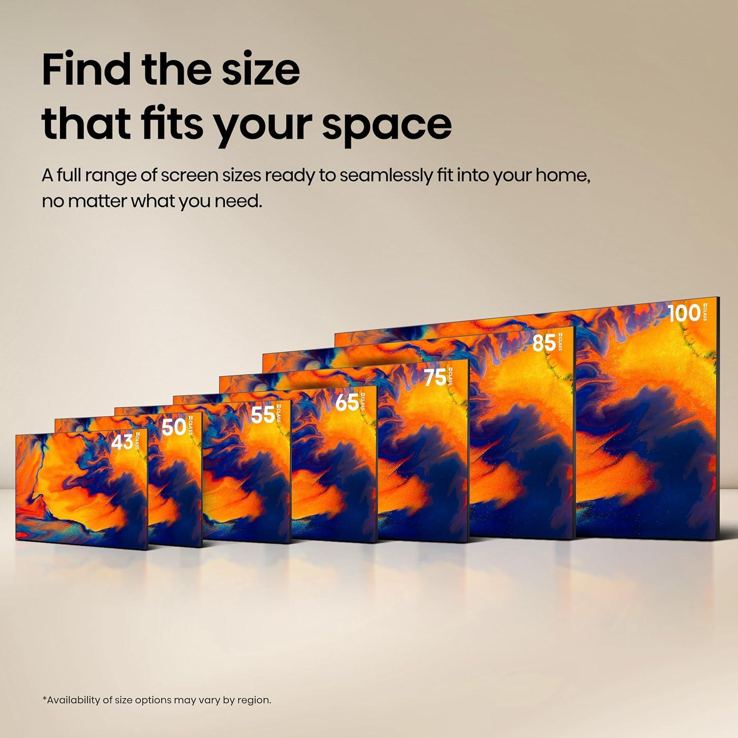 Televisor Hisense 43" QLED 4K UHD Smart Fire TV 43QD6QF