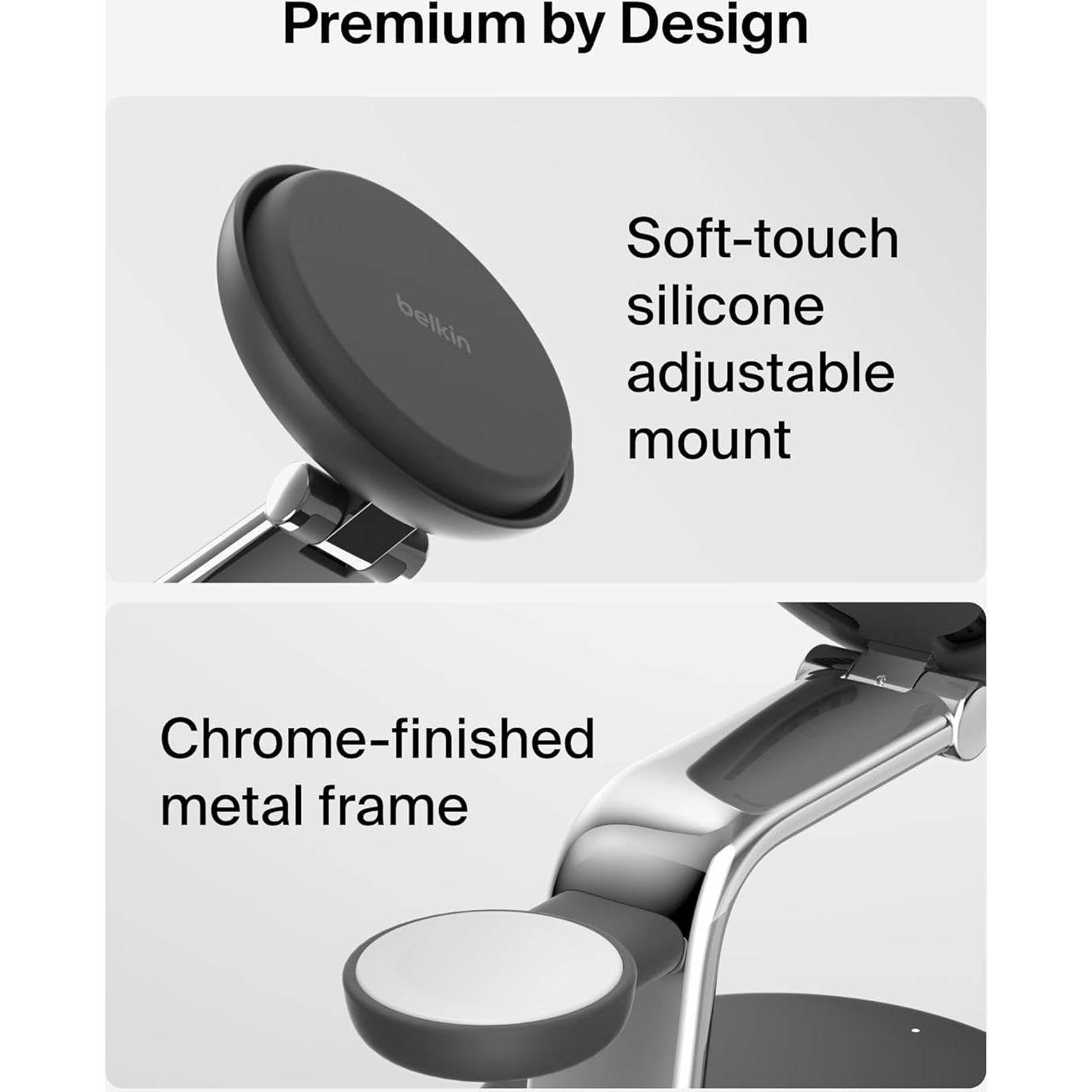 Cargador Inalámbrico 3-en-1 Belkin UltraCharge Pro 25W