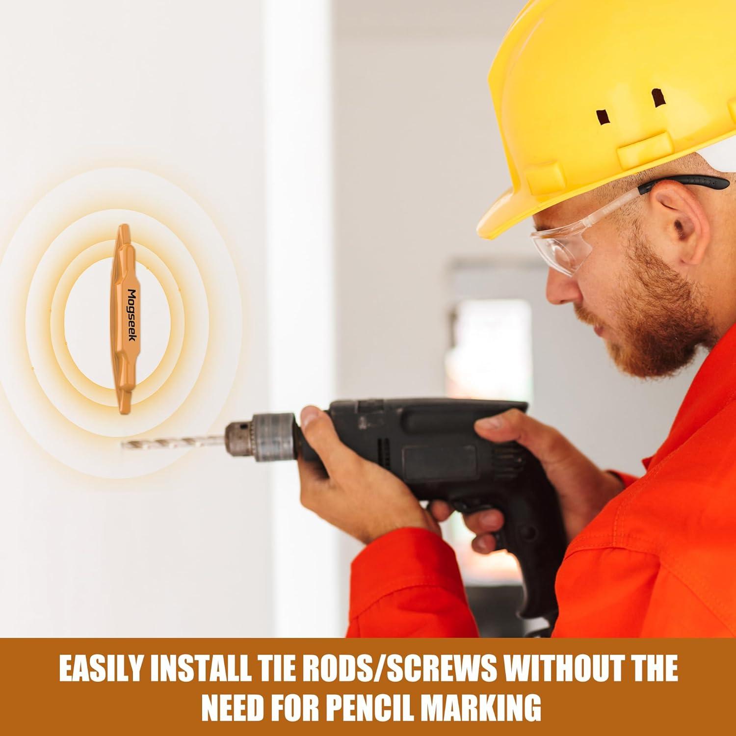 Localizador de Estudio Magnético Mogseek 2 Pcs Naranja