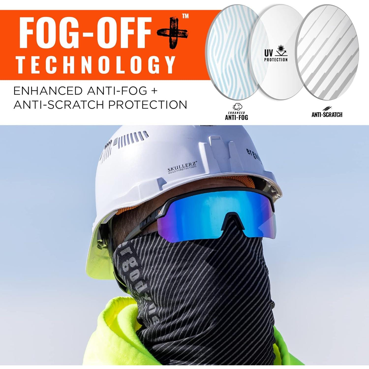 Gafas de Seguridad Ergodyne AEGIR Anti Rayones y Anti Niebla