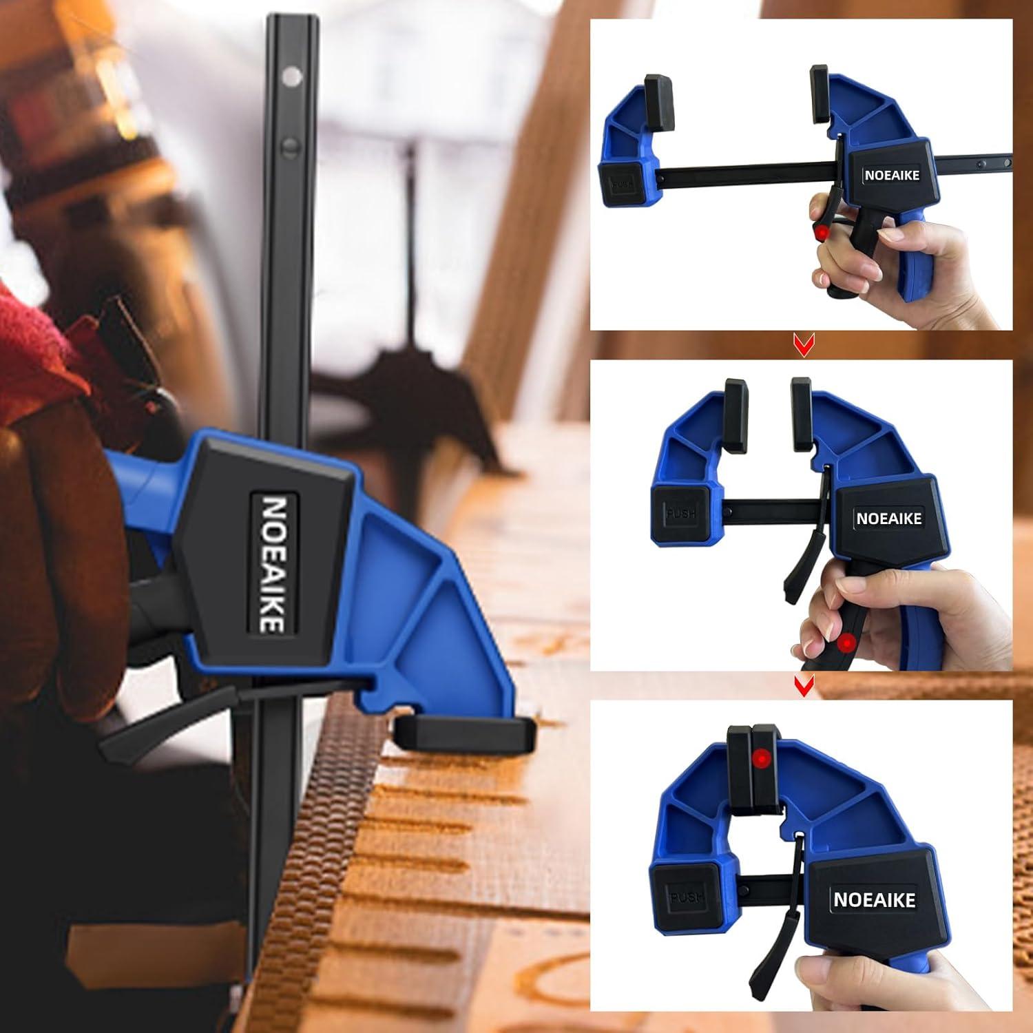 Garras de barra NOEAIKE, 4 unidades, 30.48 cm, 68.18 kg