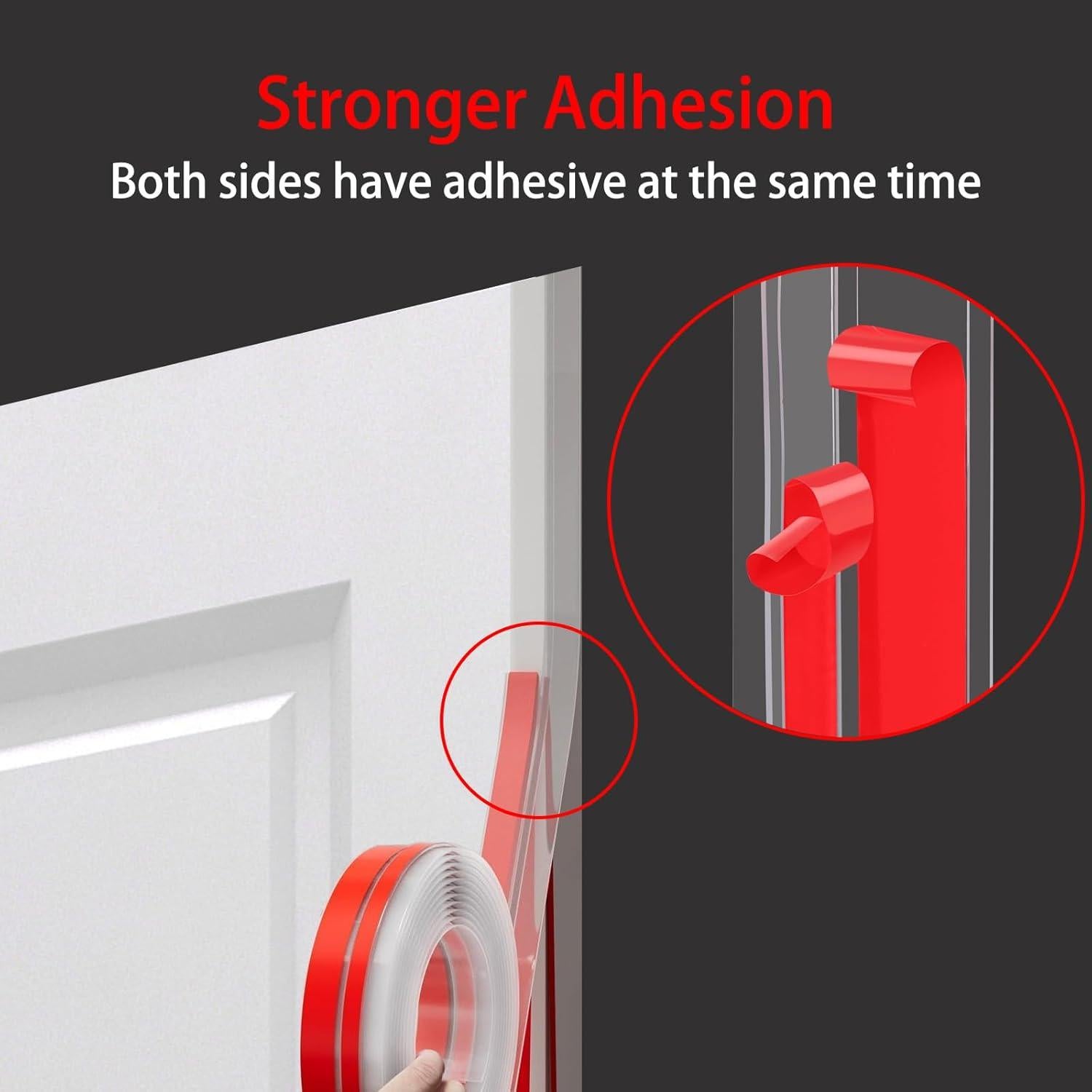 Sello de Burlete de Silicona Tigsport 1.38" x 3m para Puertas